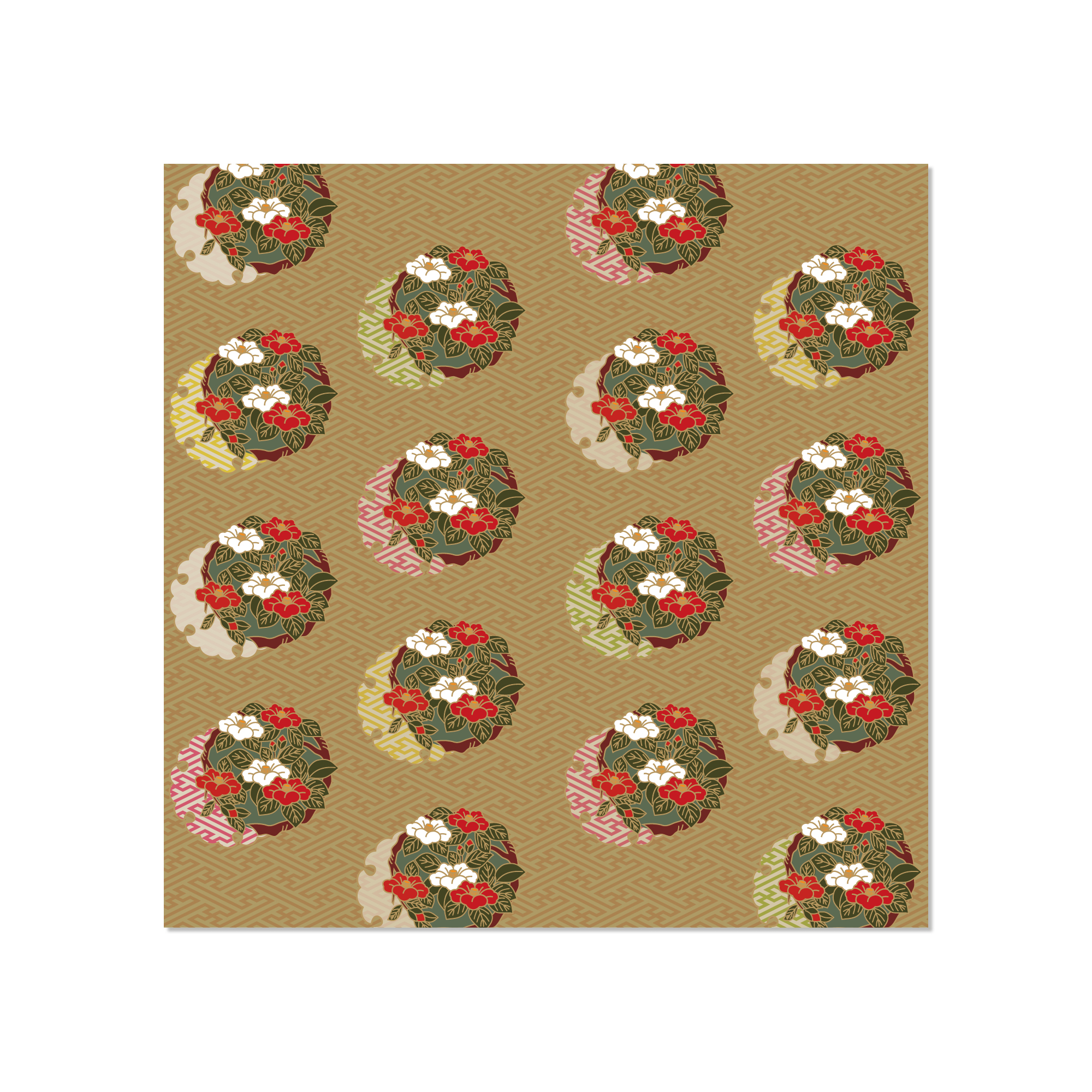 Origami Paper - Floral Designs - 6 - 60 Sheets