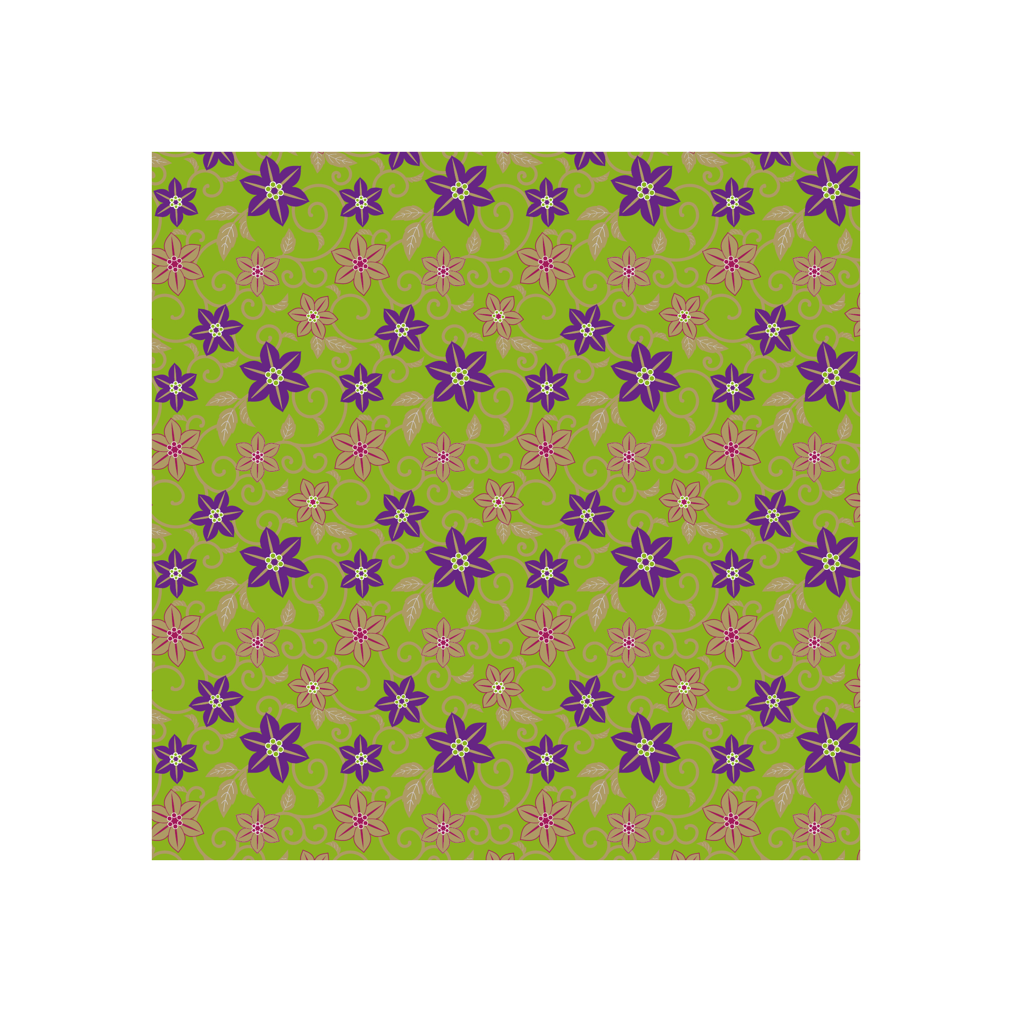 Origami Paper - Floral Designs - 6 - 60 Sheets