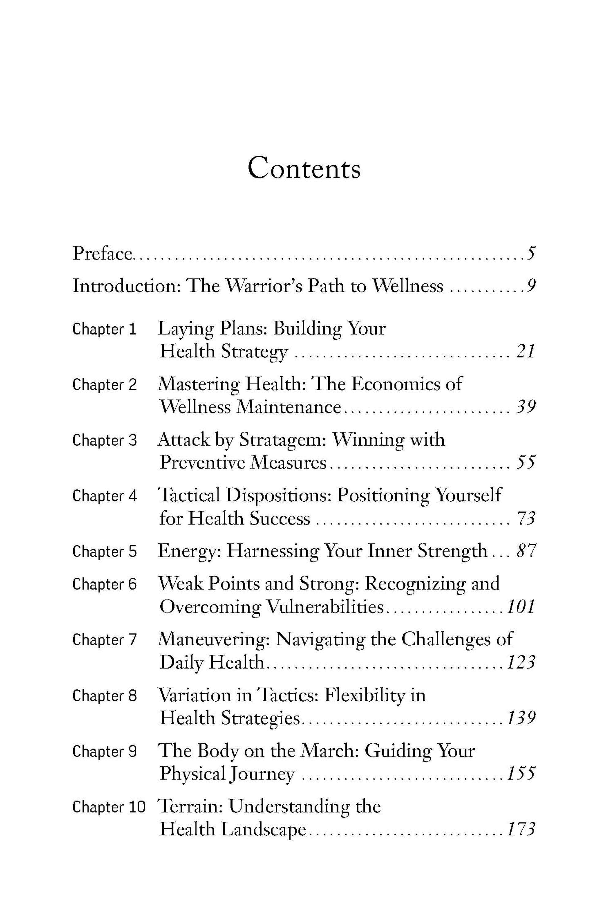 Sun Tzu: The Art of War for Health & Longevity