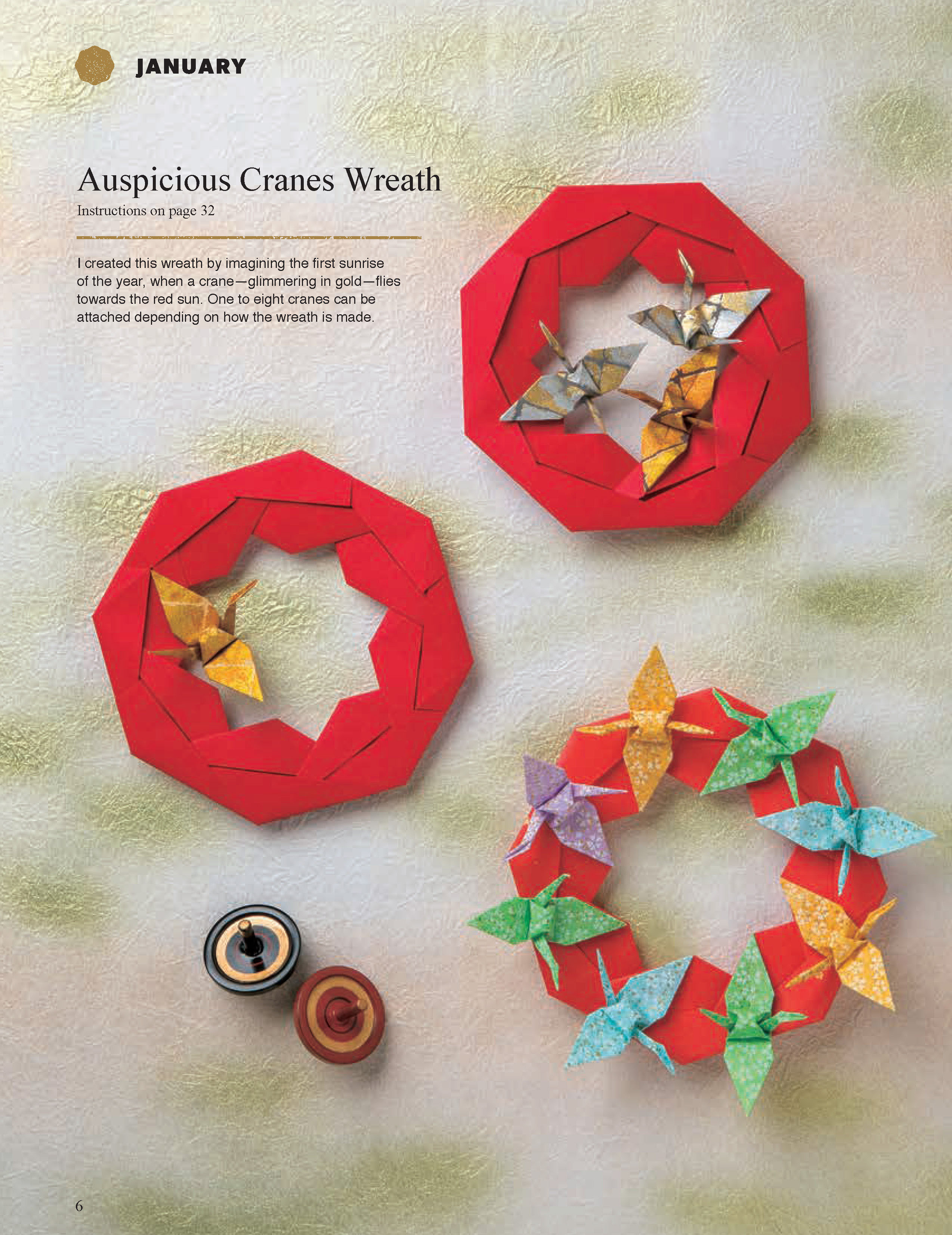 Beautiful Origami Paper Wreaths