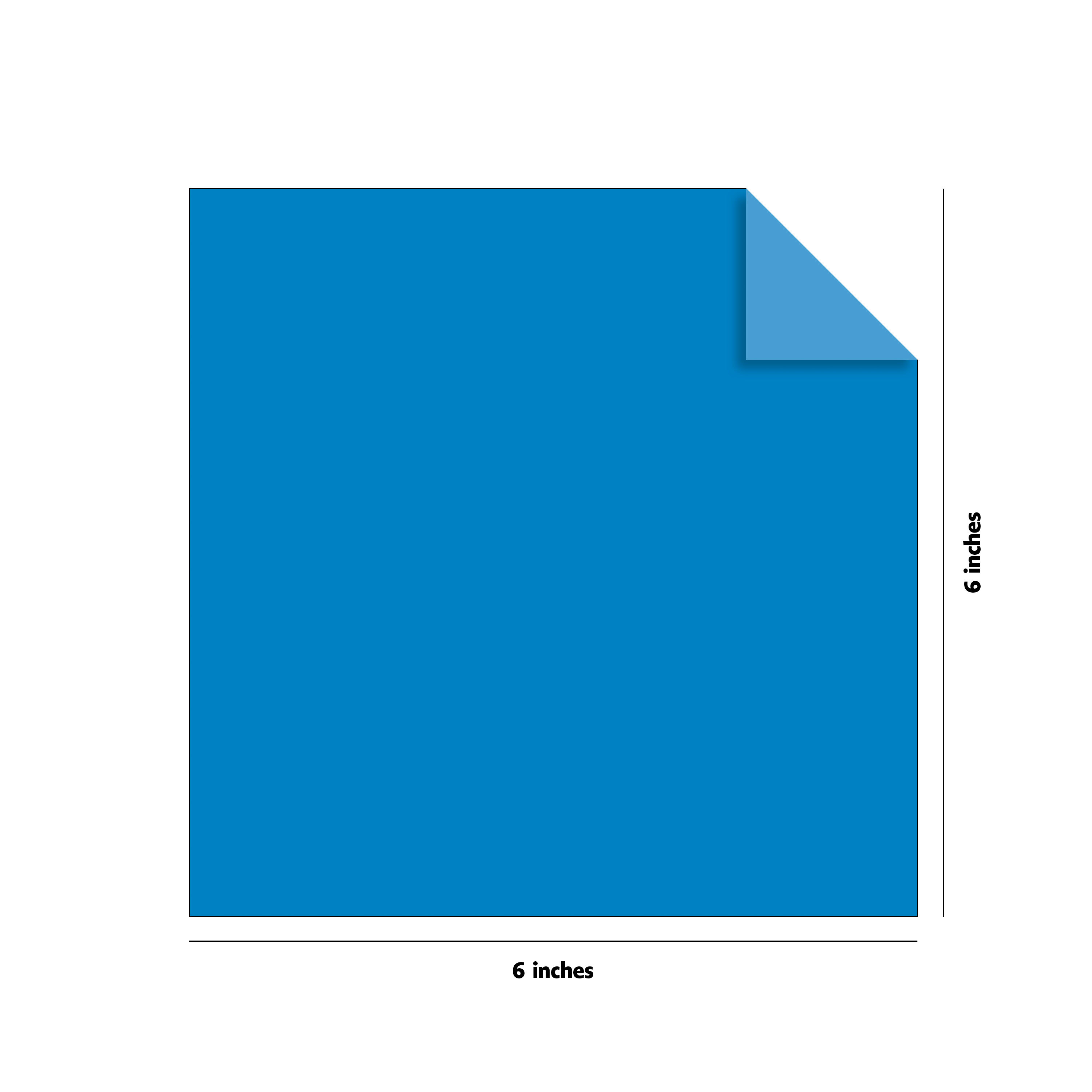 Origami Paper 200 sheets Royal Blue 6 (15 cm)