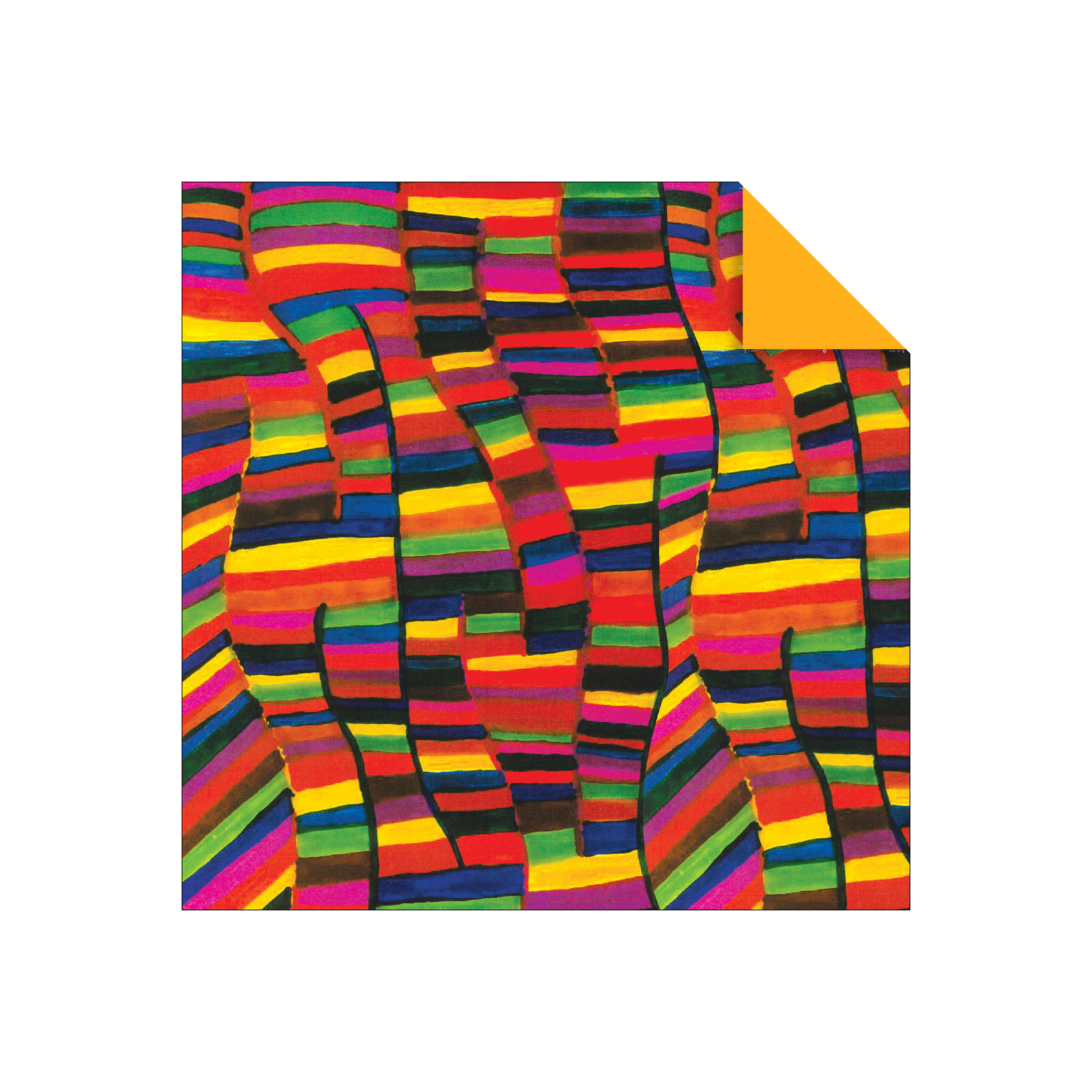 Origami Paper 100 sheets Modern Art 8 1/4
