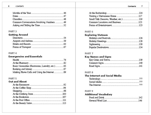 Survival Vietnamese Phrasebook & Dictionary