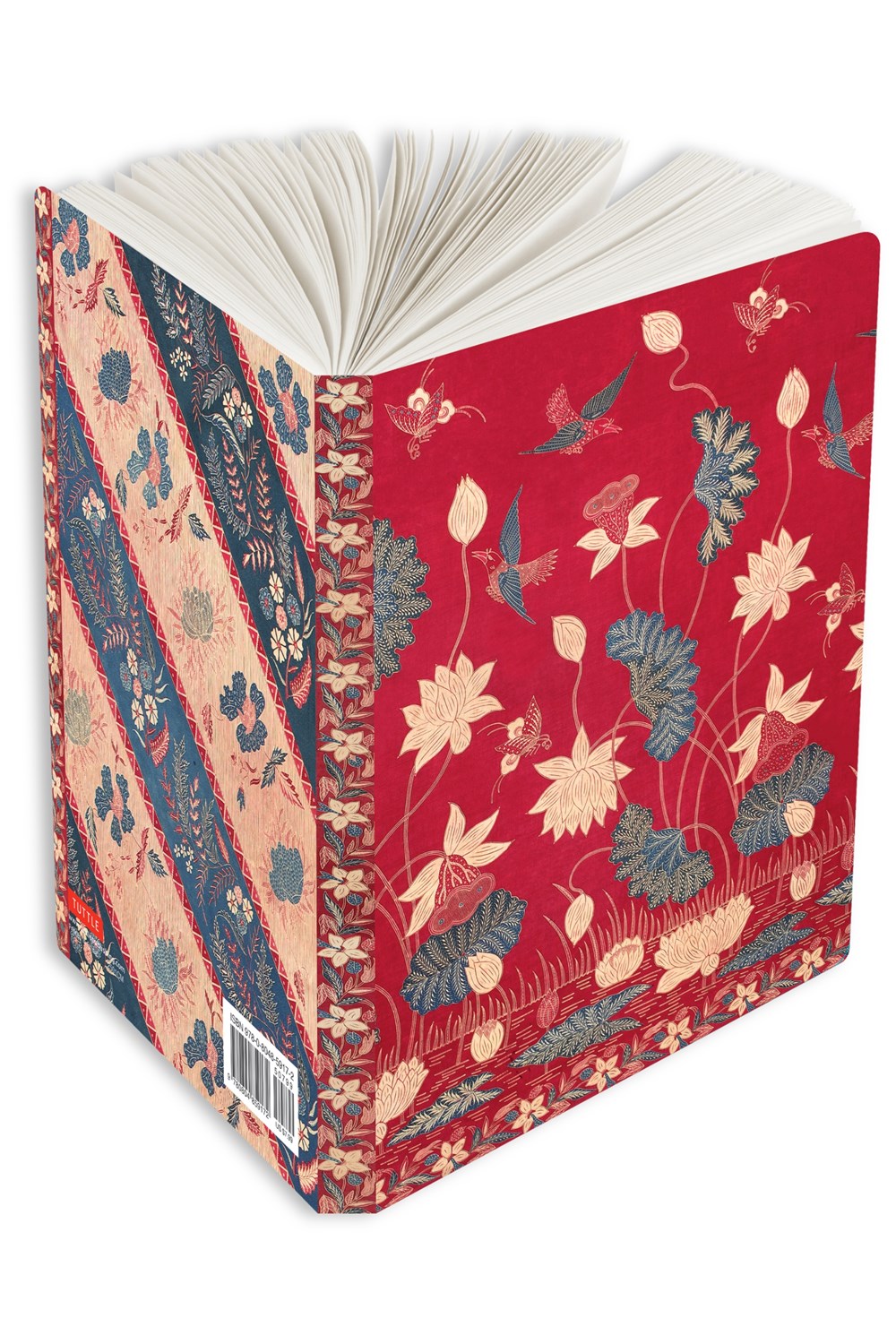 Journal Sarong Buketan with Lotuses, Lined Paperback