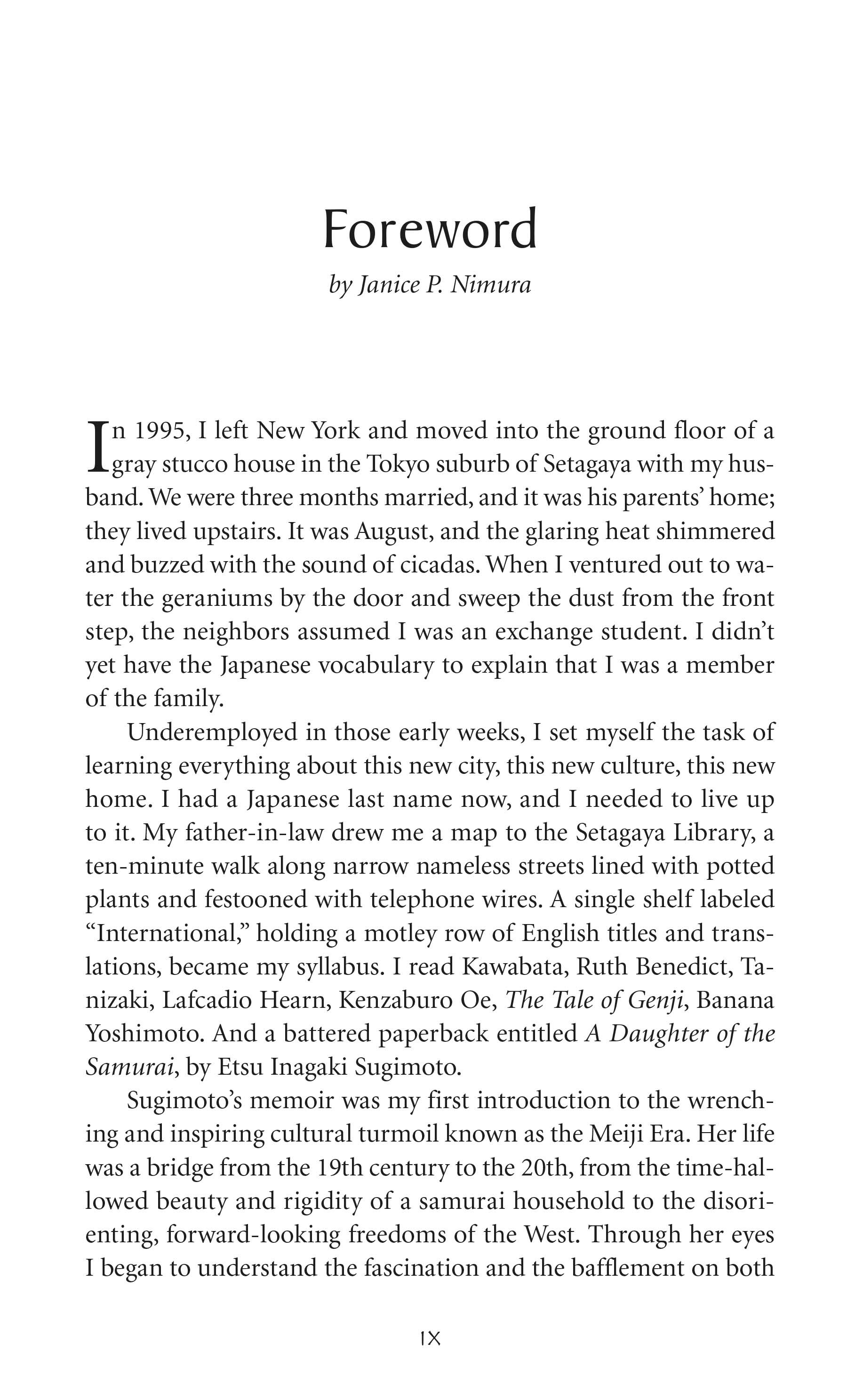 A Daughter of the Samurai
