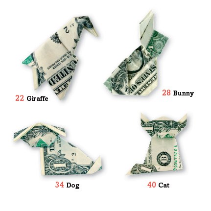 Dollar Origami Kit