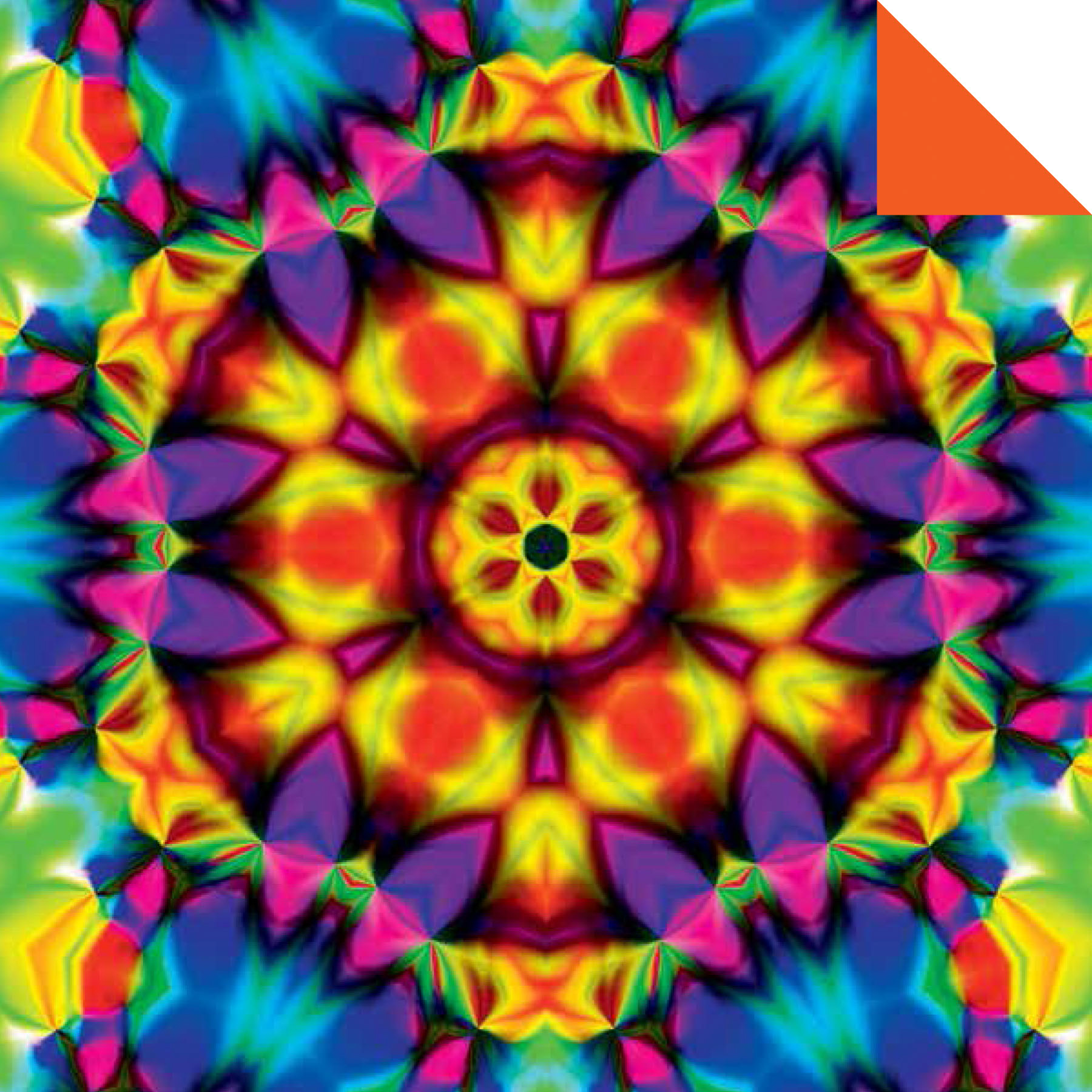 Origami Kaleidoscope Paper Pack Book