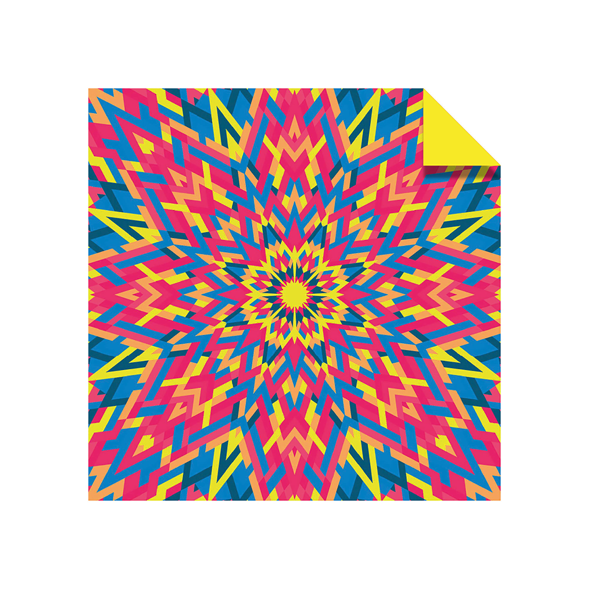 Origami Paper 500 sheets Kaleidoscope Patterns 6 (15 cm)