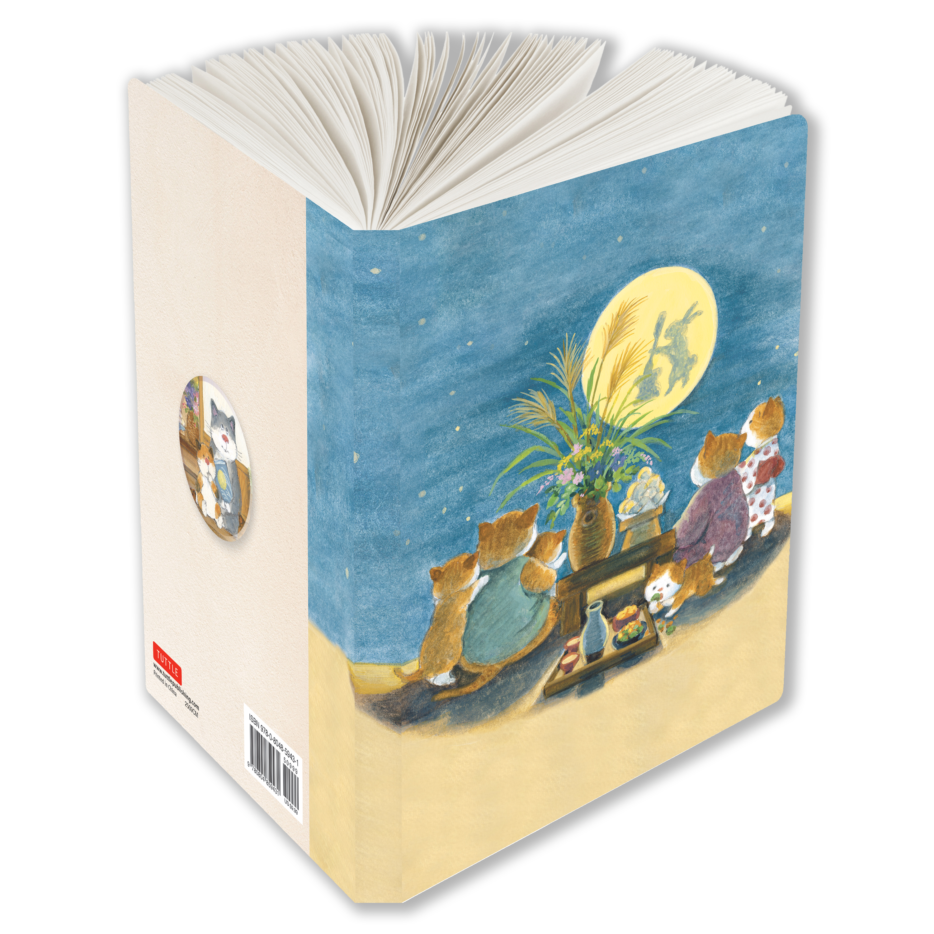 Journal Kawaii Cats, Lined Paperback (Rabbit Moon)