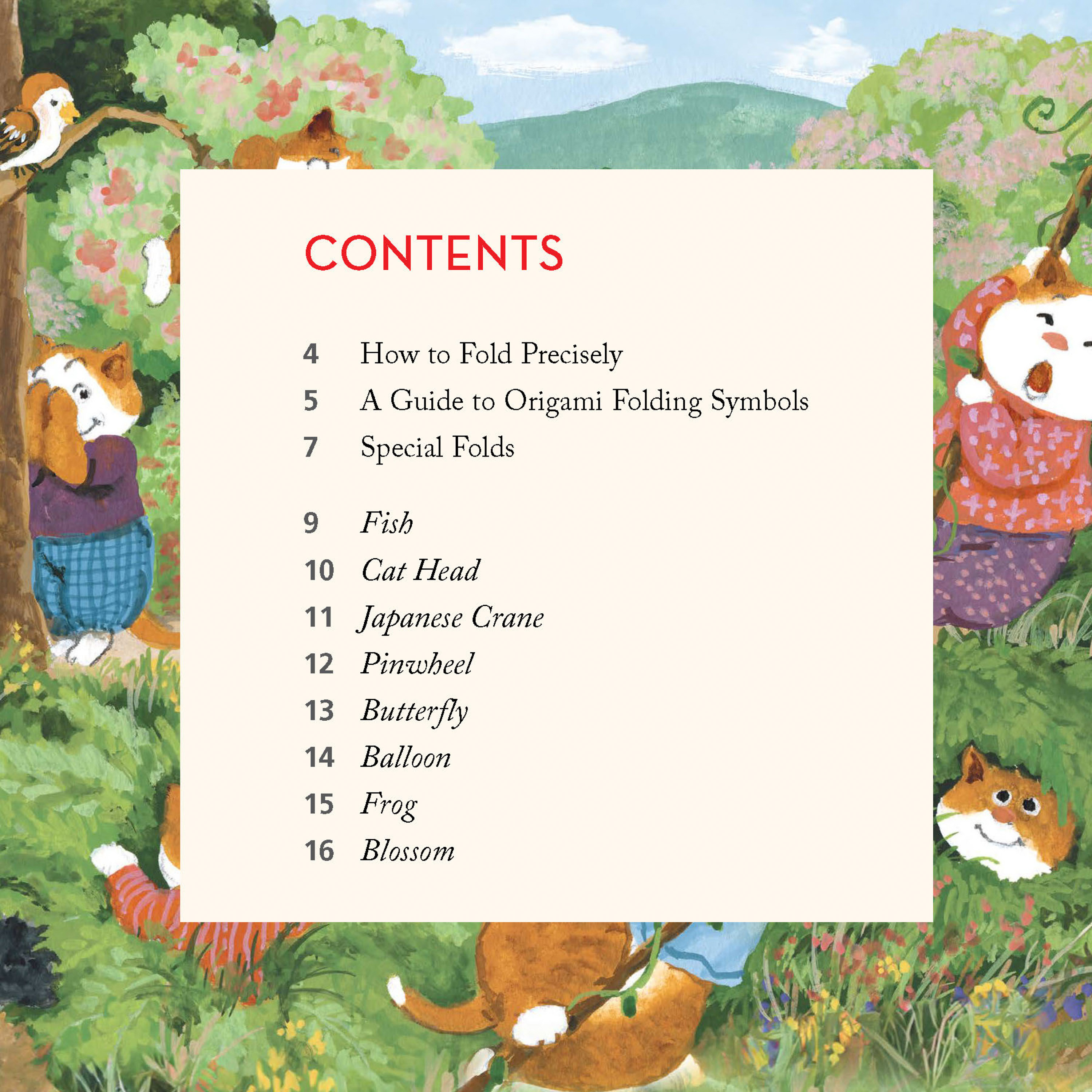 Origami Kawaii Cats Paper Pack Book