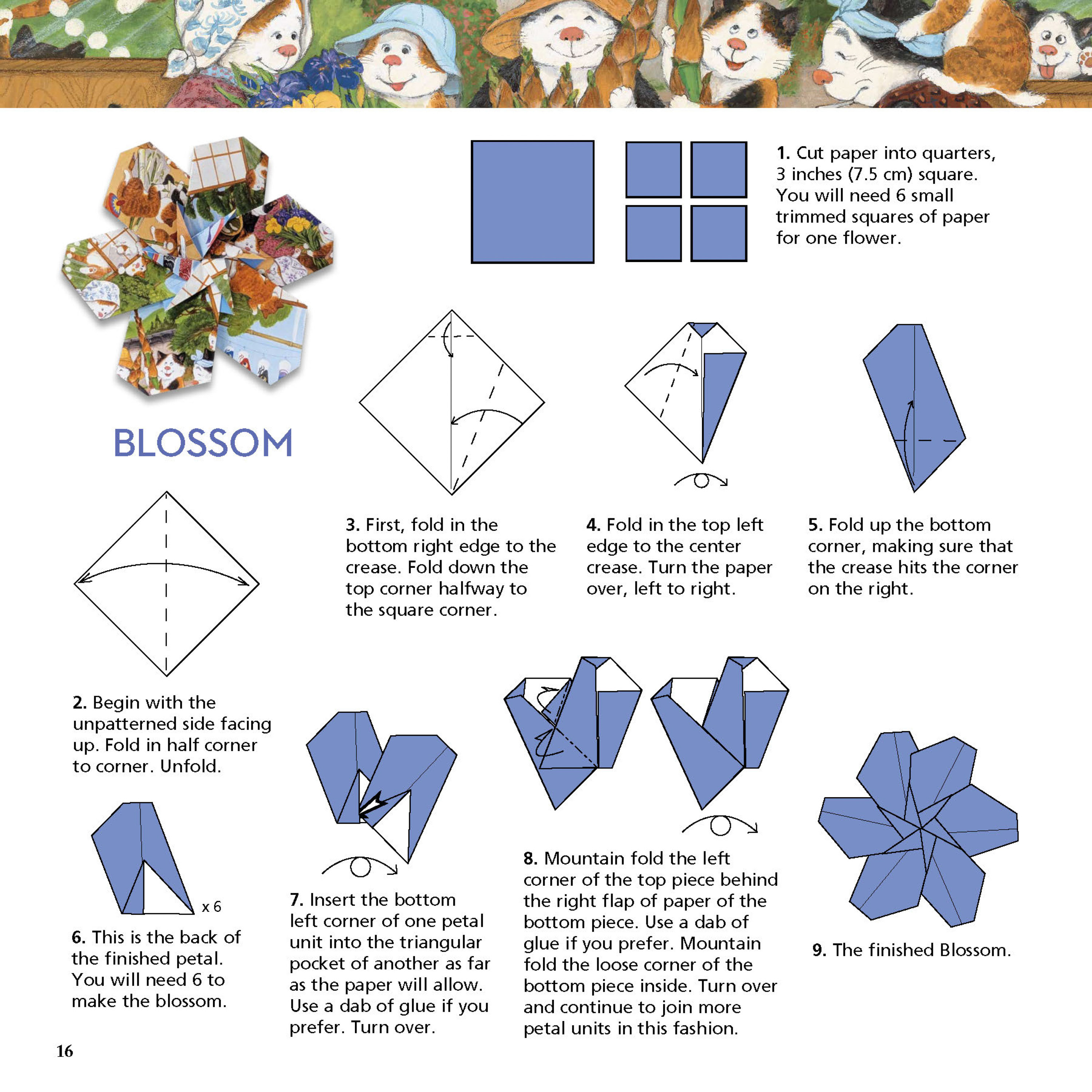 Origami Kawaii Cats Paper Pack Book