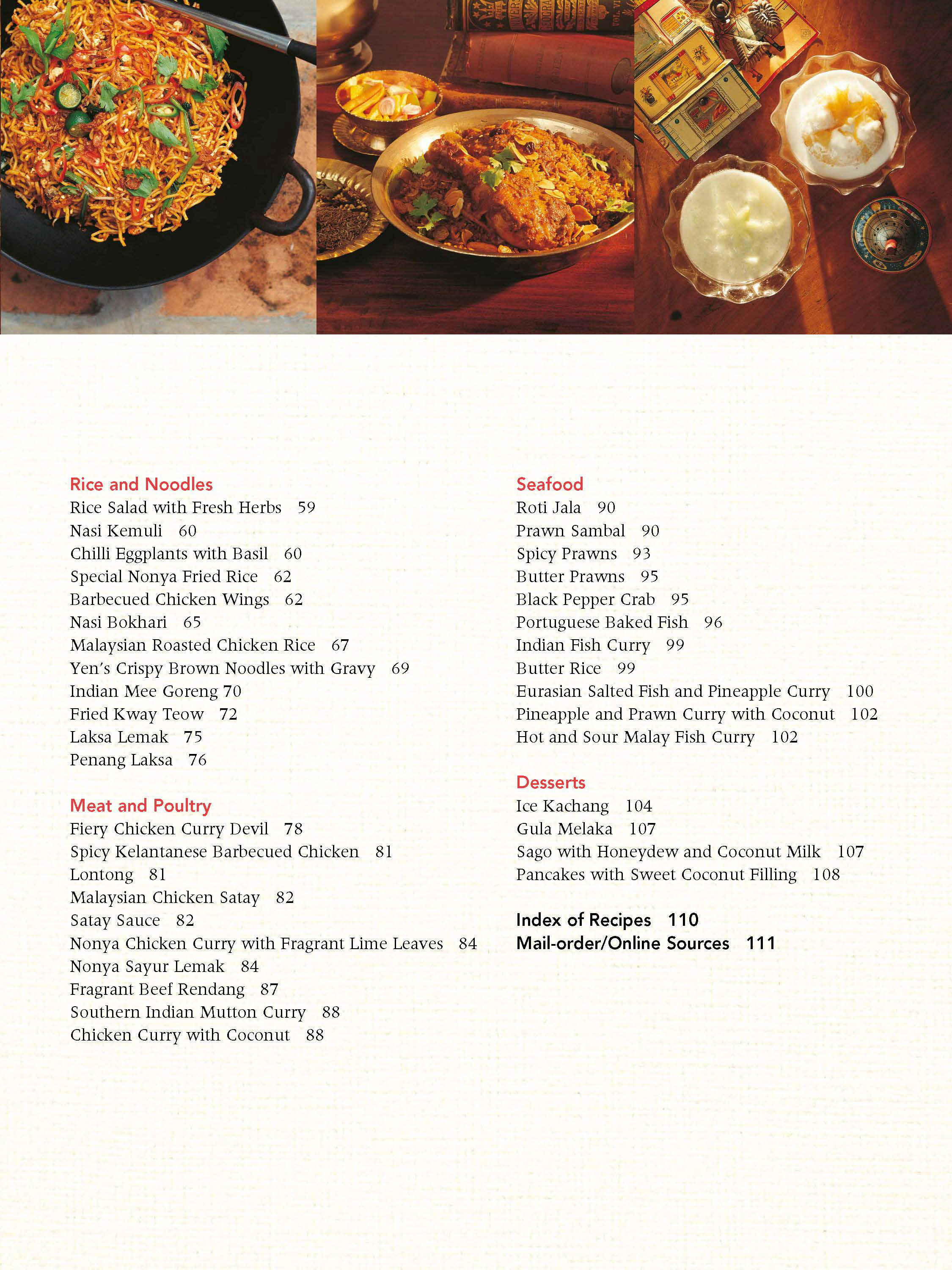 The Food of Malaysia