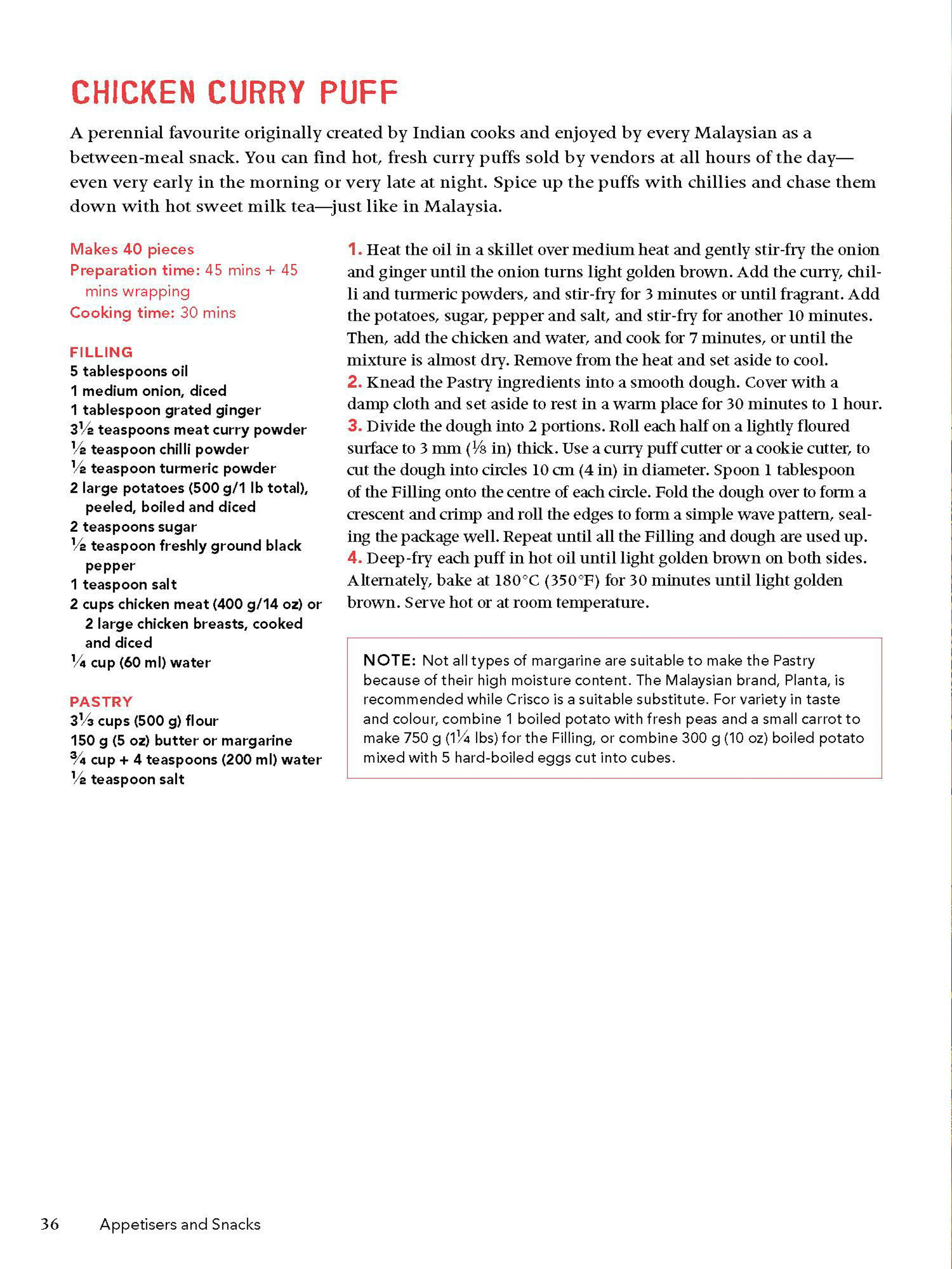 The Food of Malaysia