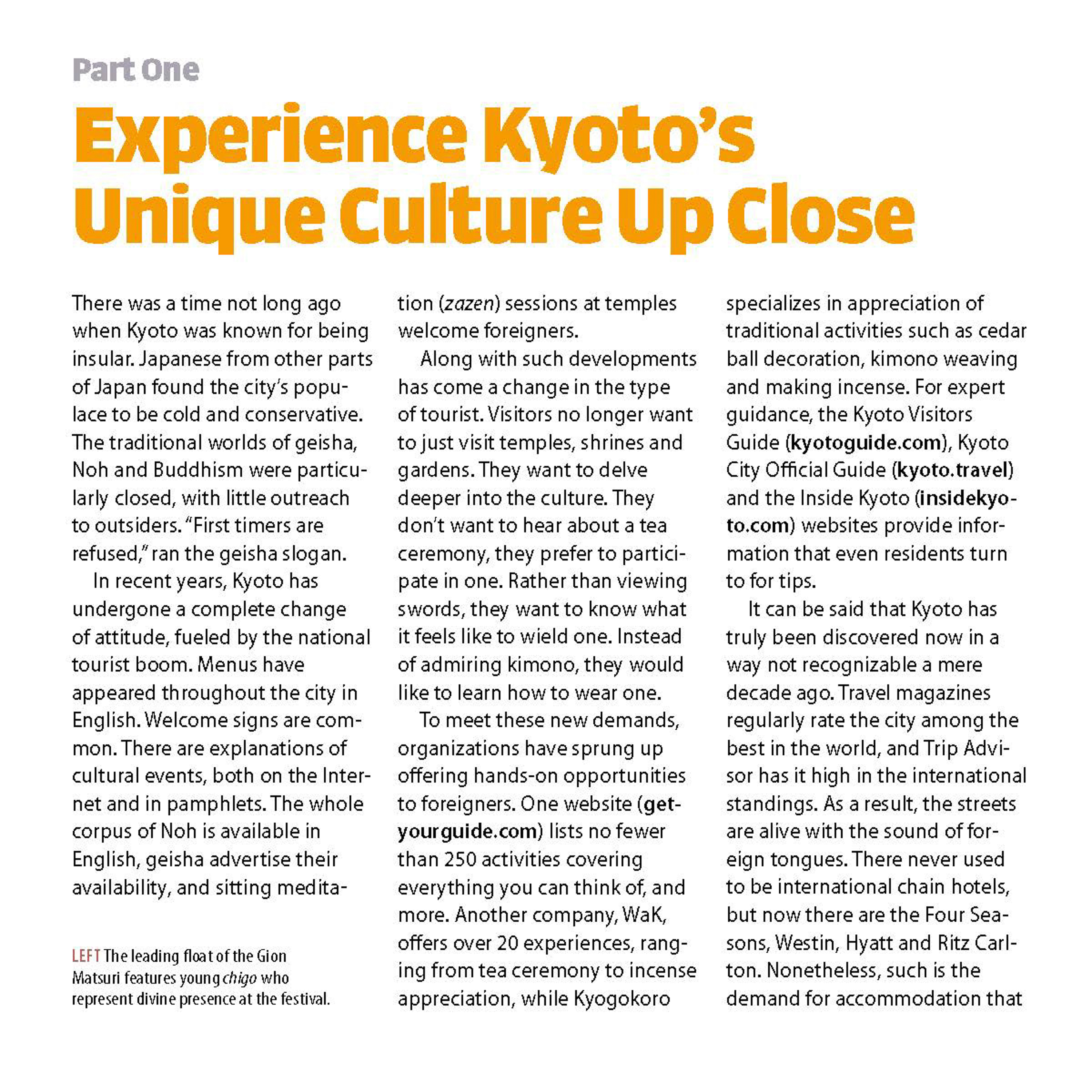 100 Kyoto Sights
