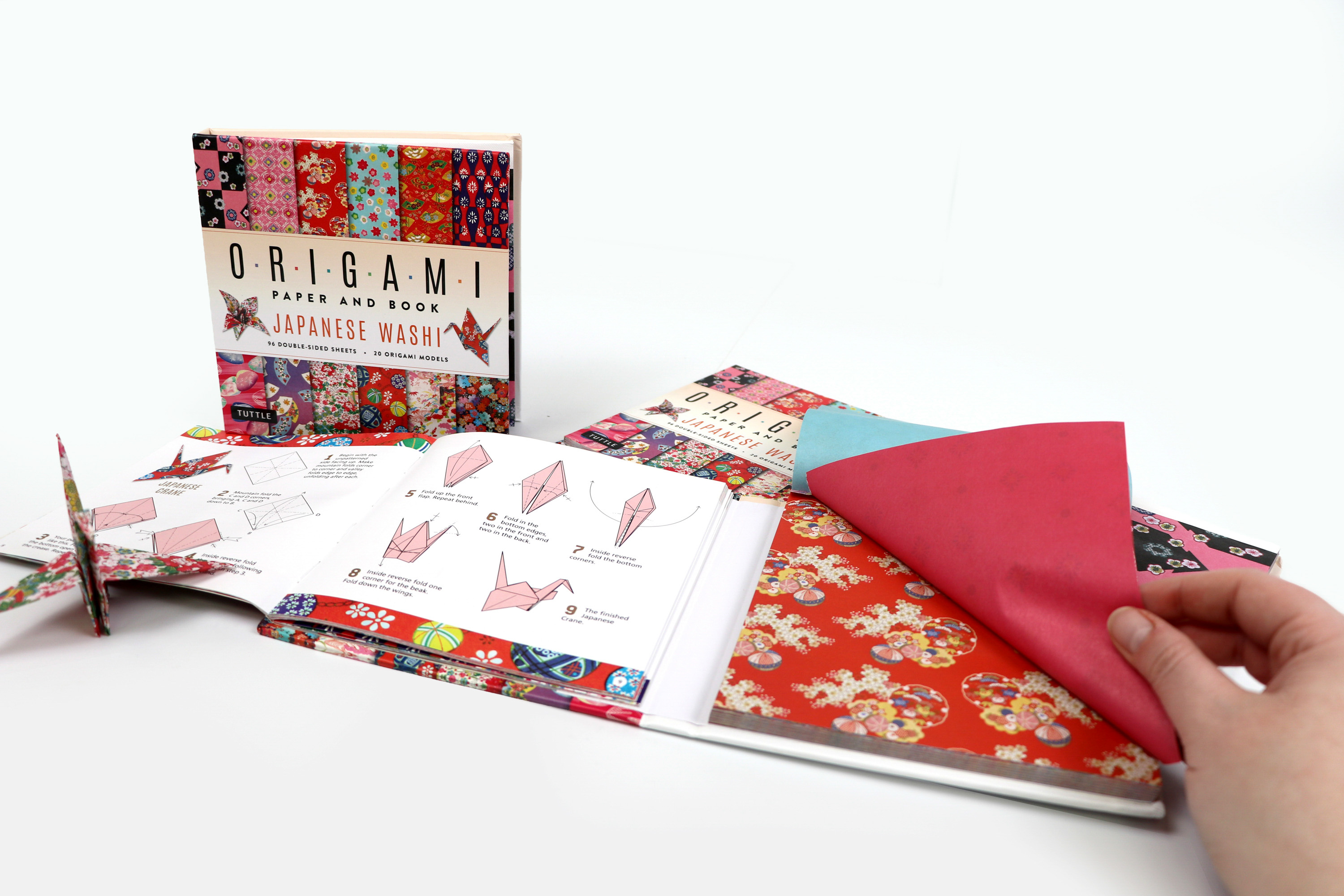 Japanese Washi Origami Paper and Book
