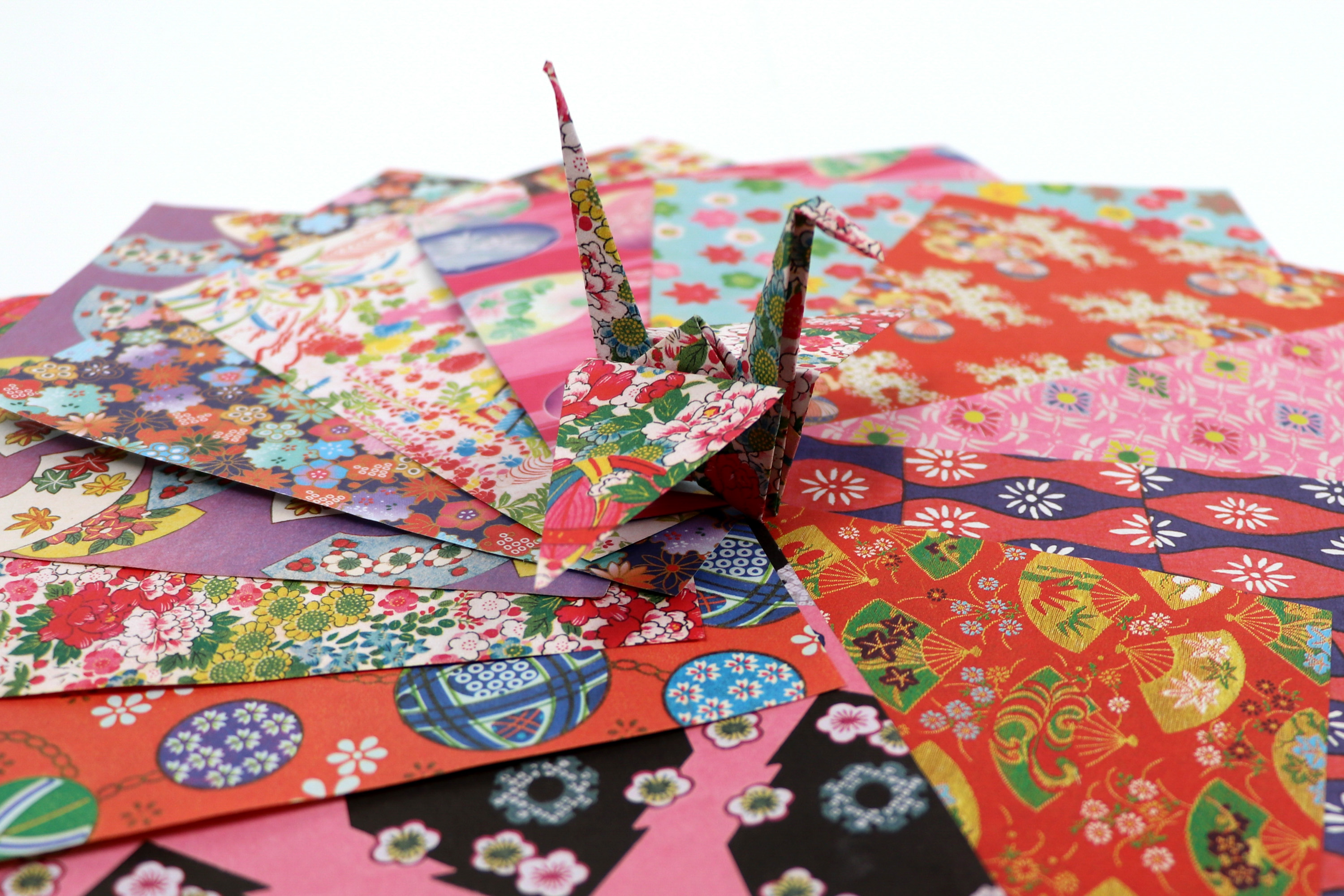 Japanese Washi Origami Paper and Book