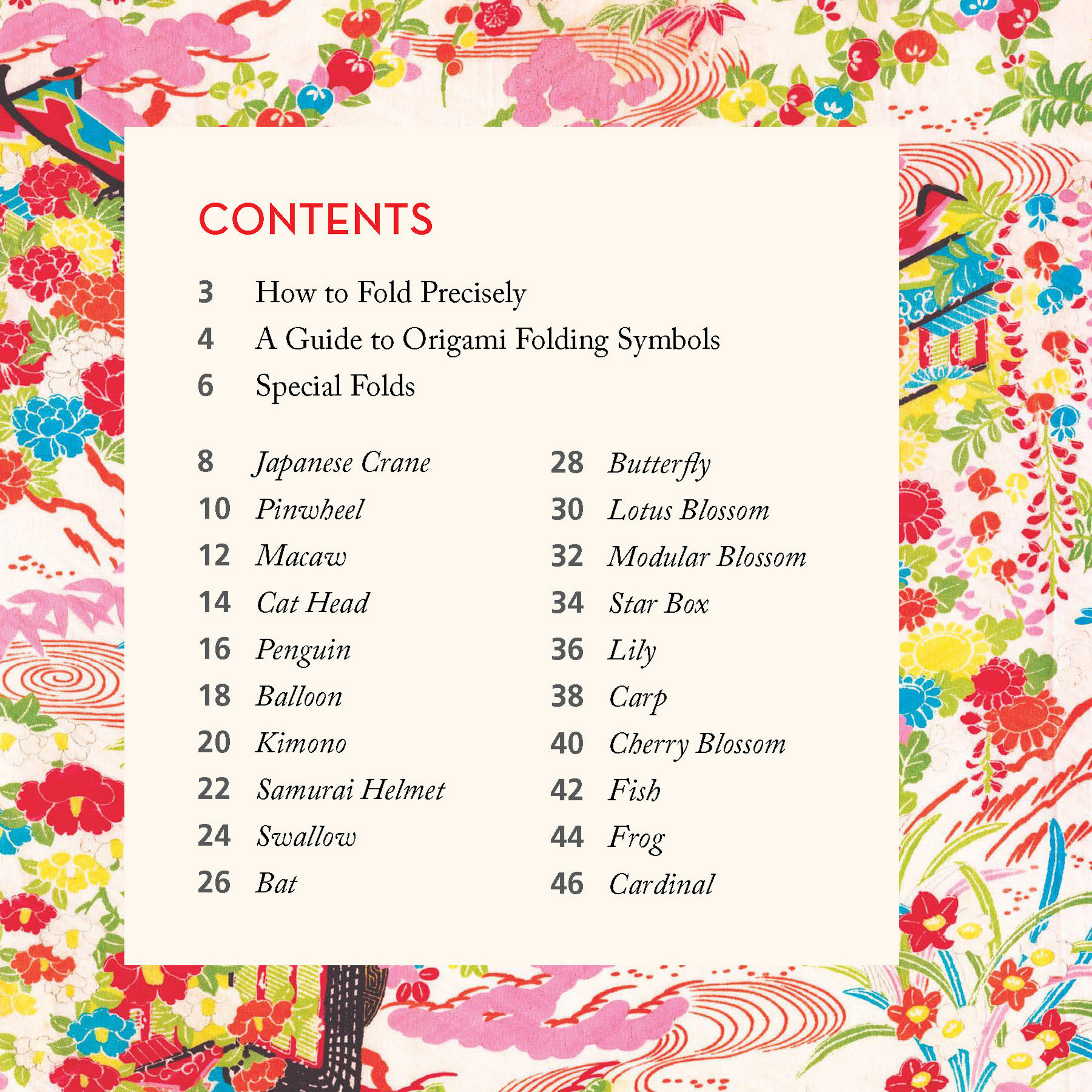 Japanese Washi Origami Paper and Book