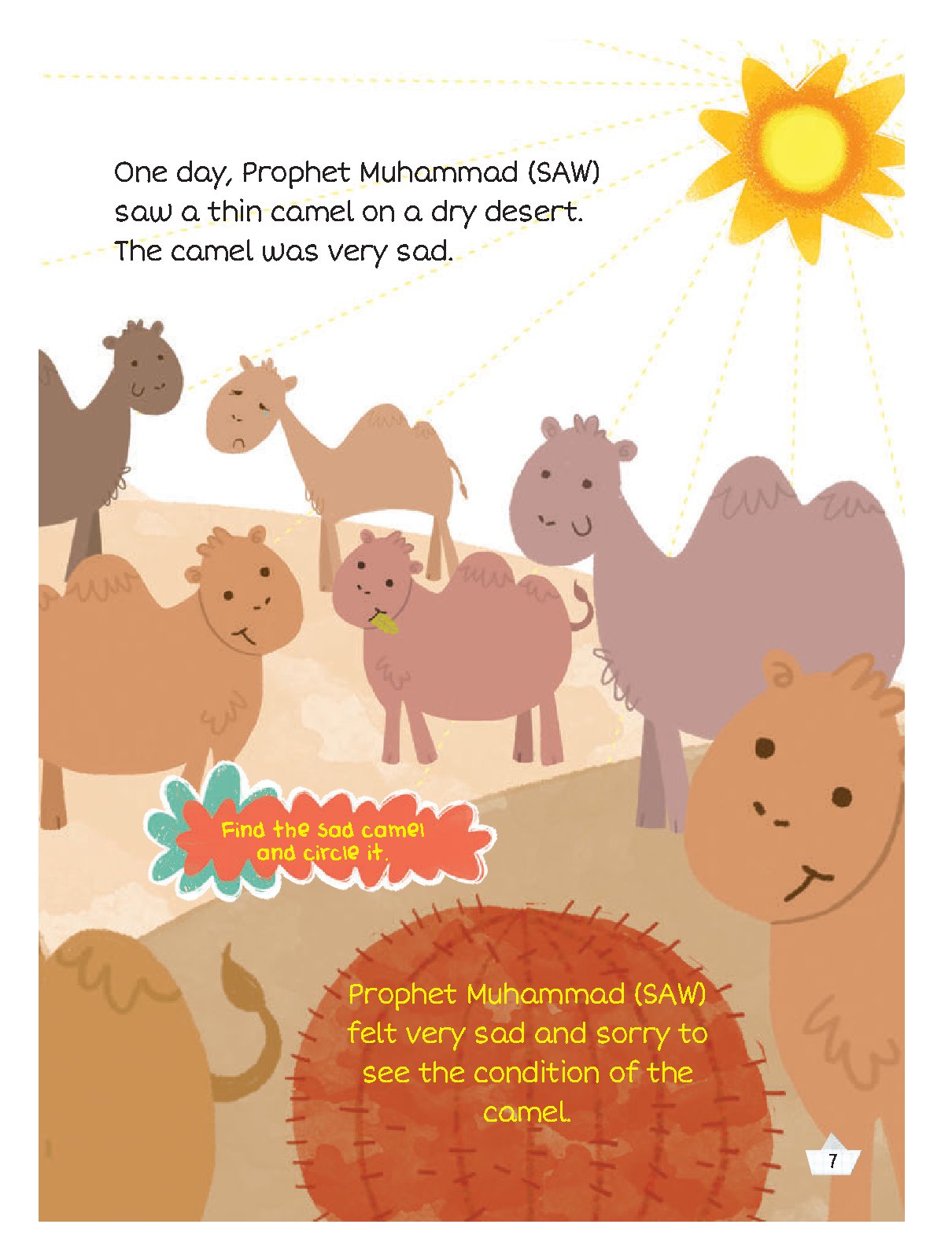 Prophet Muhammad and the Crying Camel Activity Book