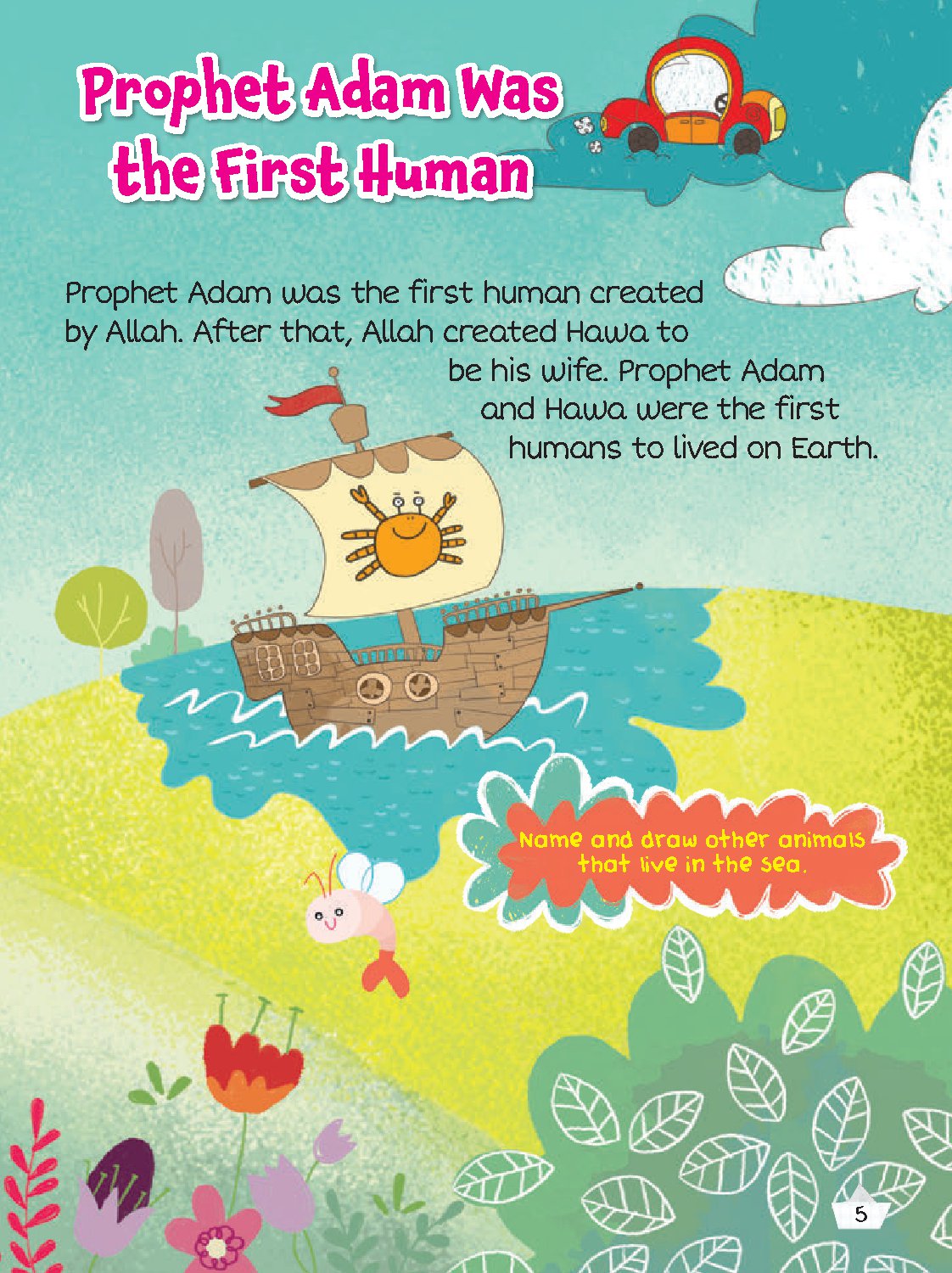 Prophet Adam and Wicked Iblis Activity Book
