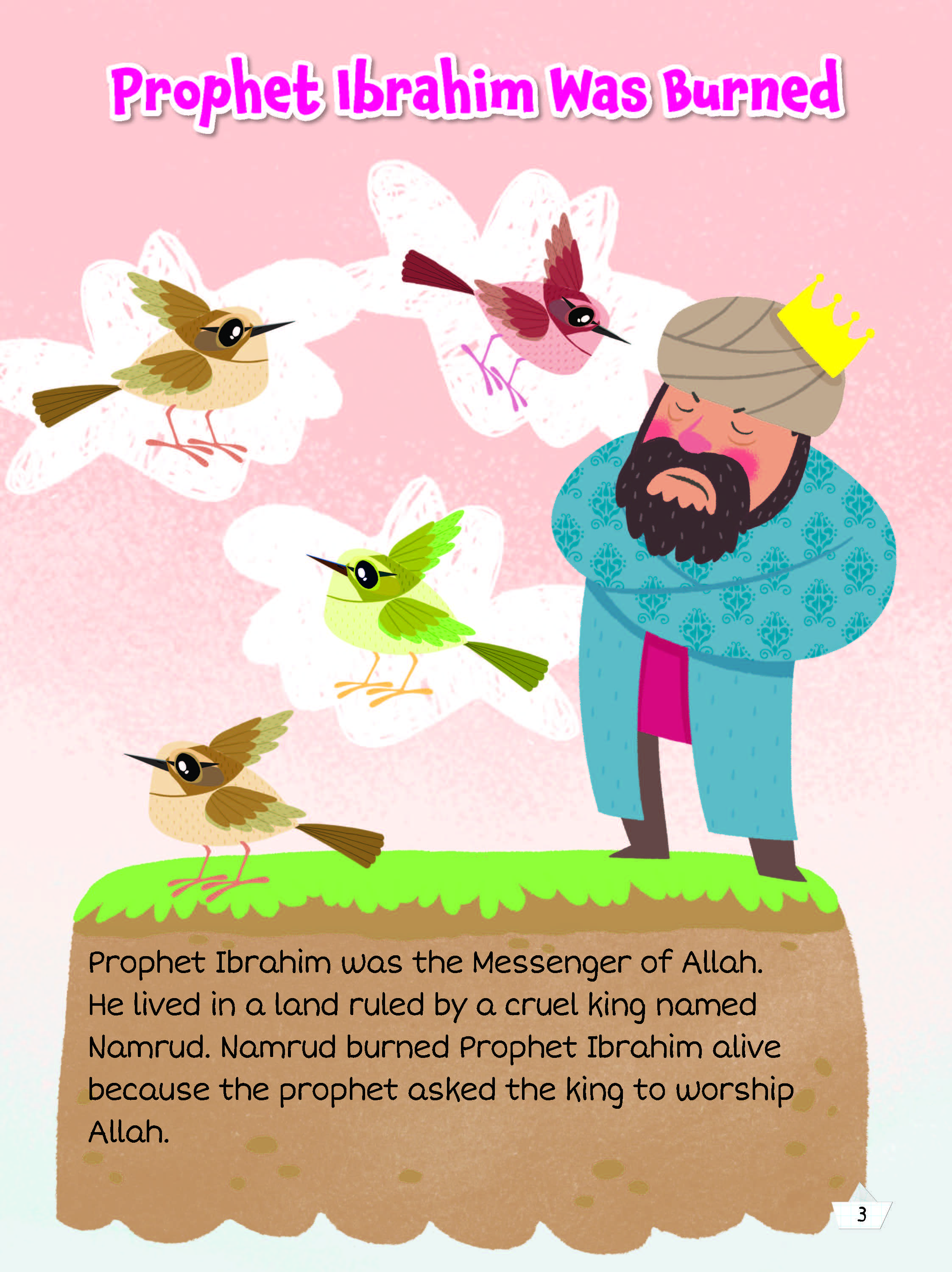 Prophet Ibrahim and the Little Bird Activity Book