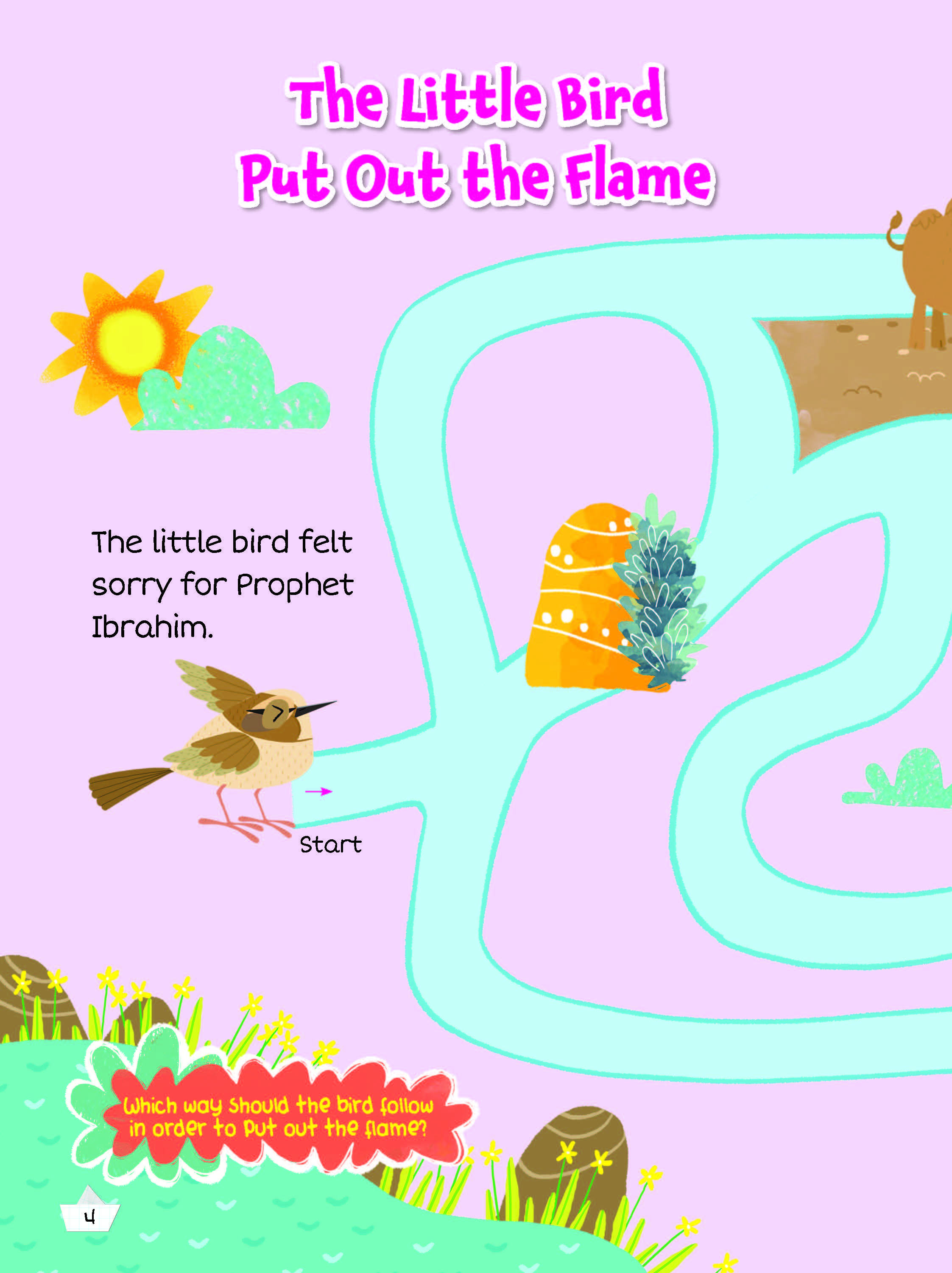 Prophet Ibrahim and the Little Bird Activity Book
