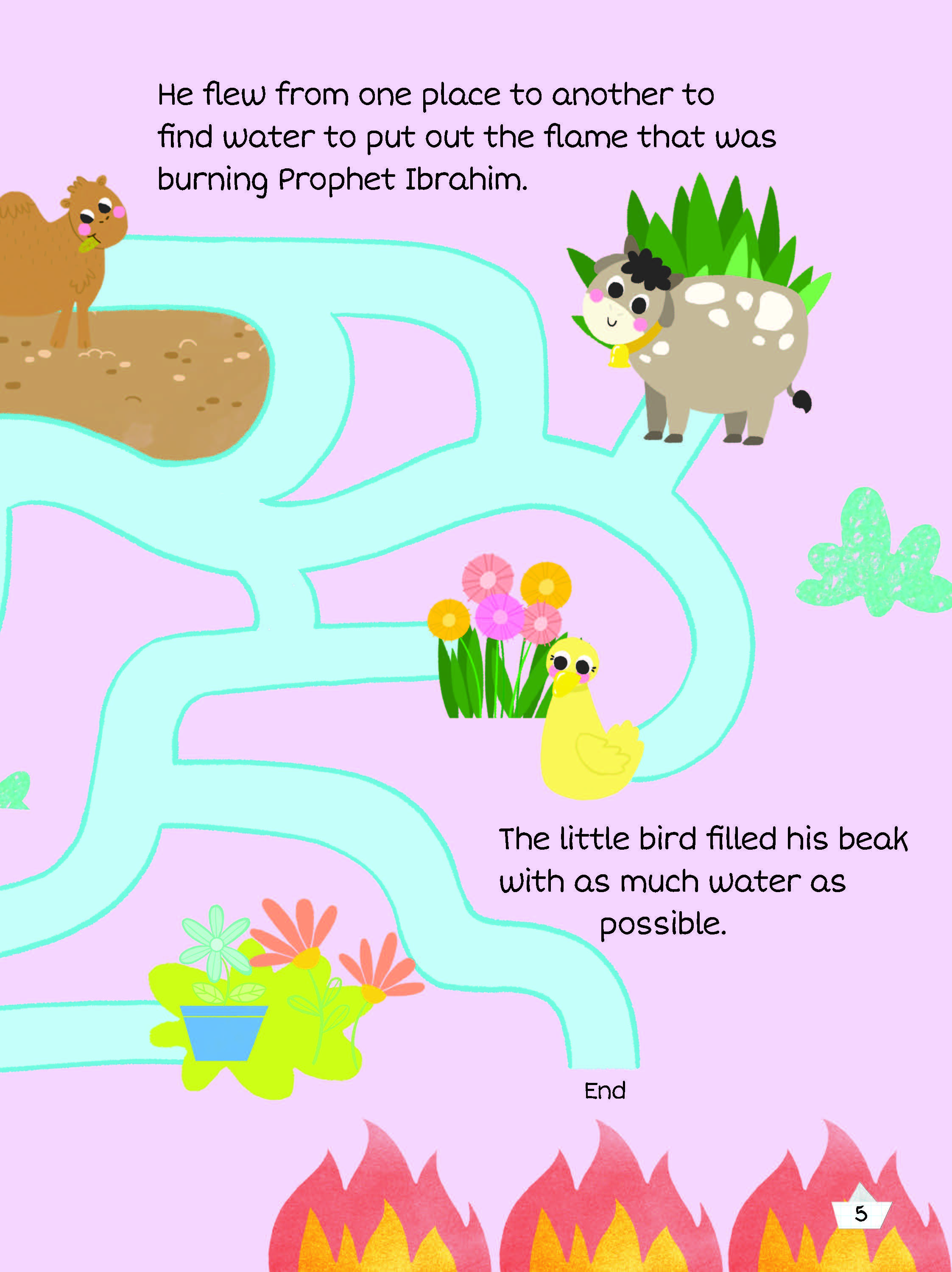 Prophet Ibrahim and the Little Bird Activity Book