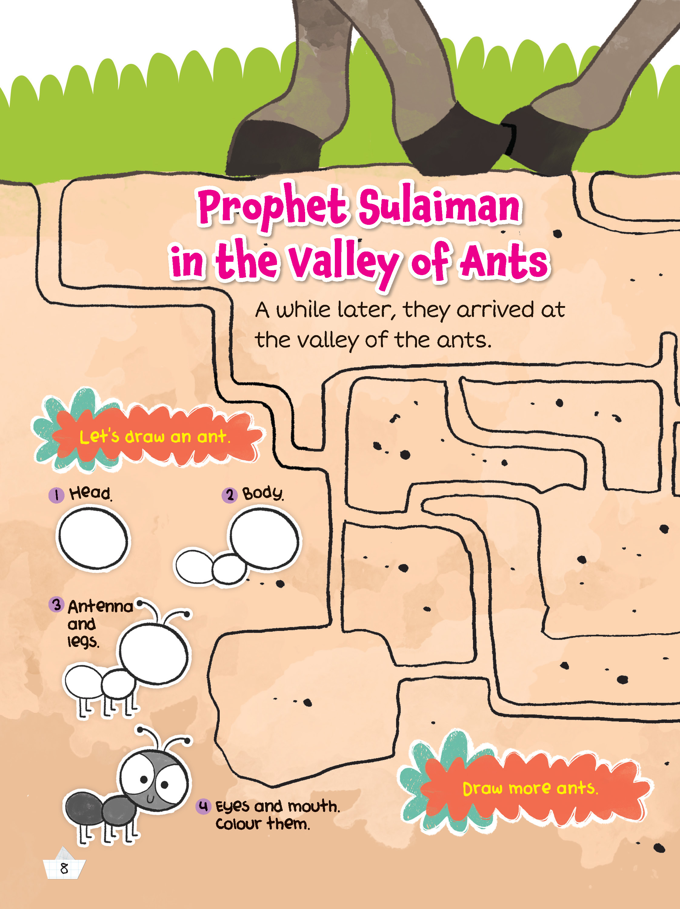 Prophet Sulaiman and the Talking Ants