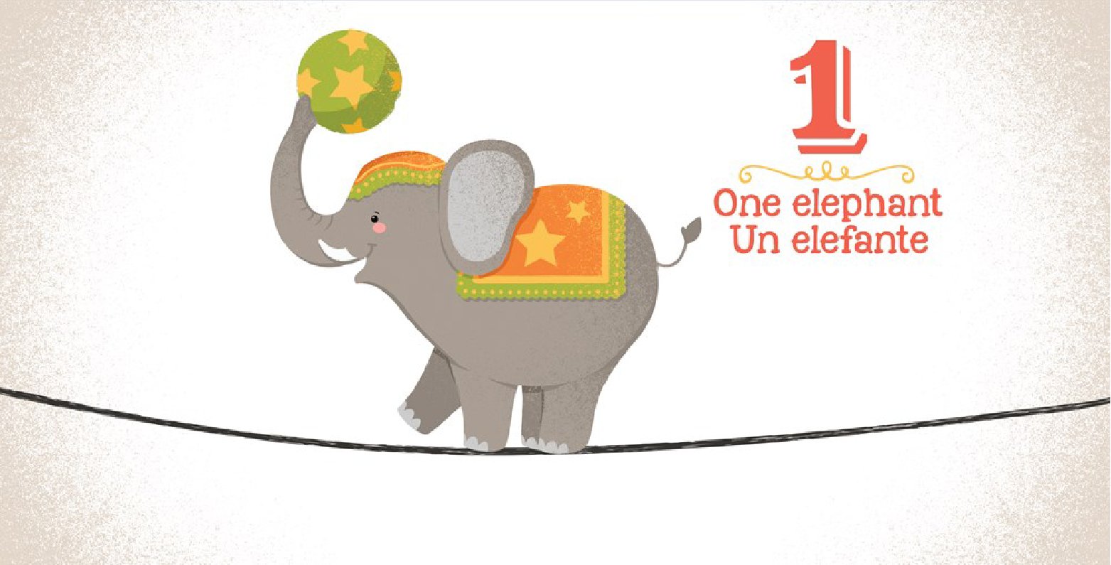 Un Elefante: Numbers / Numeros