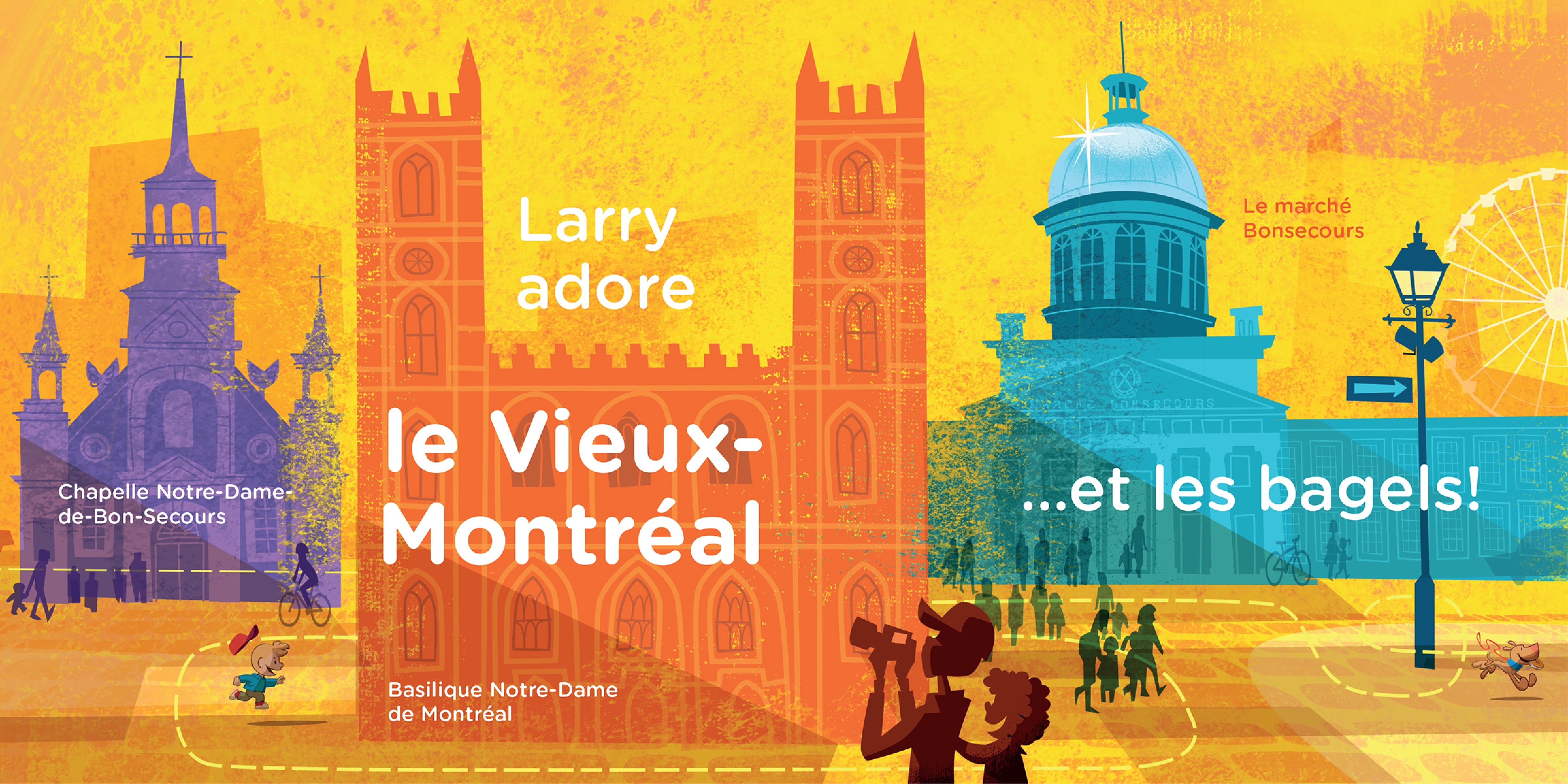Larry adore Montreal!