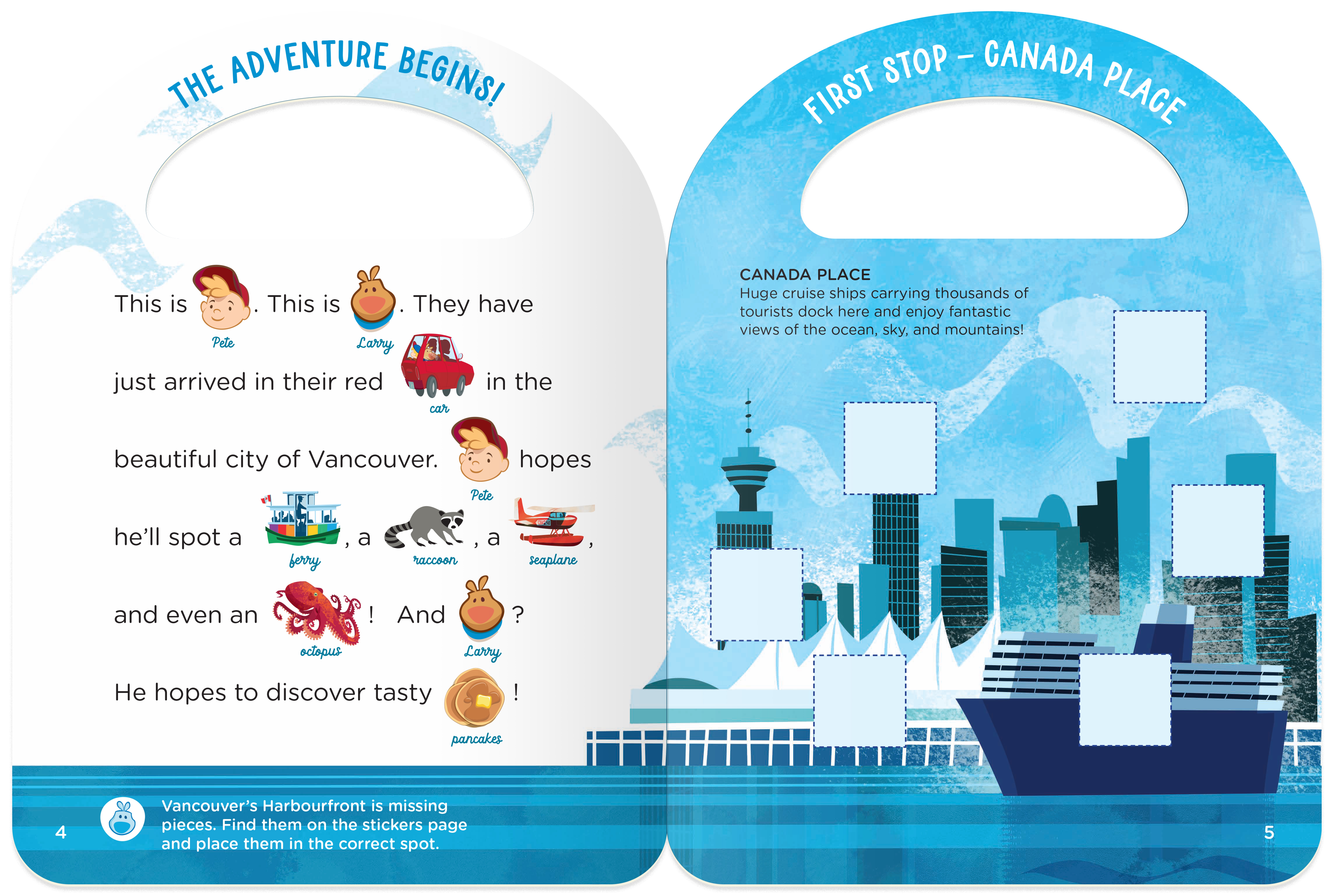 Larry Gets Lost in Vancouver - Activity Book