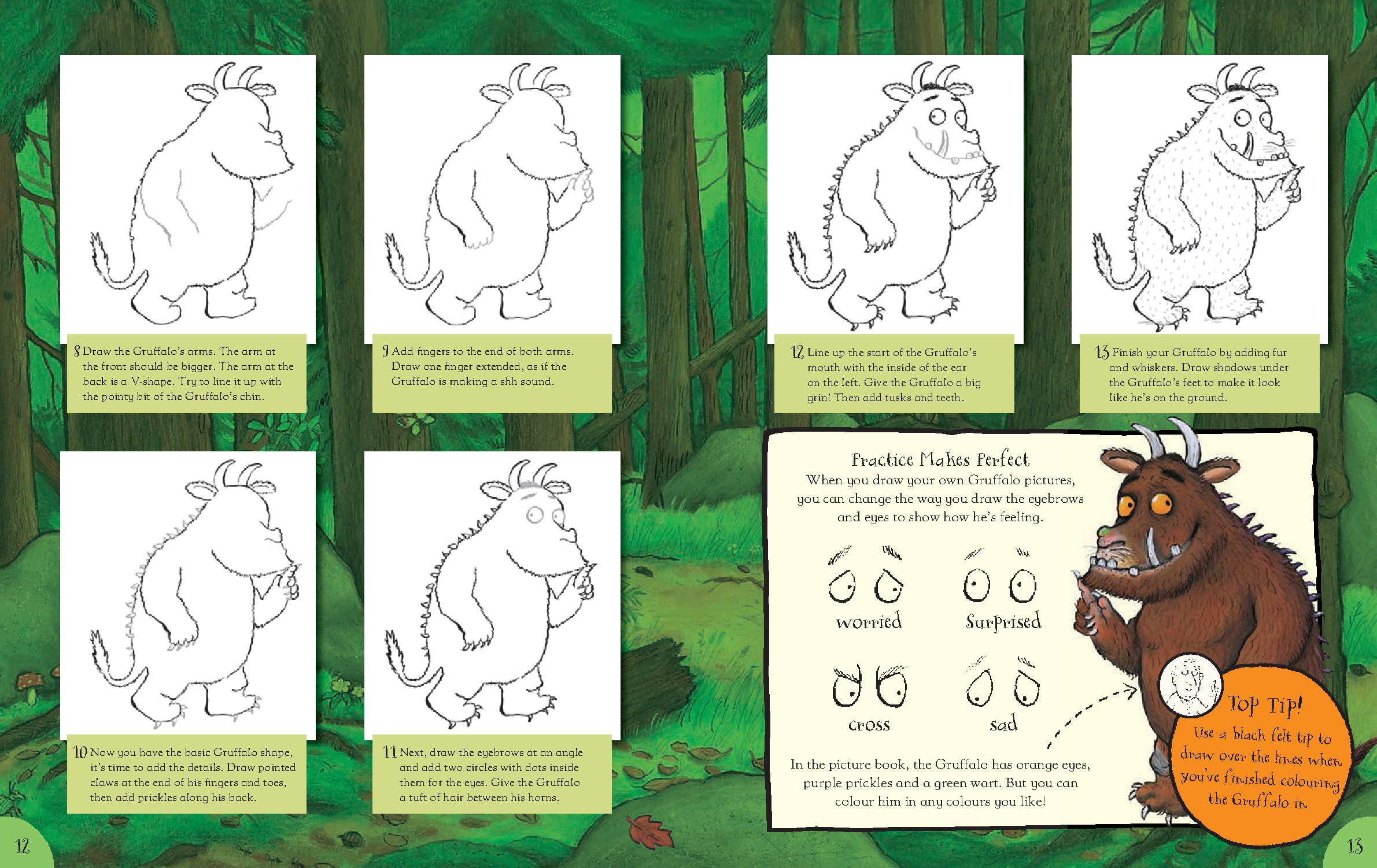 Axel Scheffler's How to Draw the Gruffalo and Friends