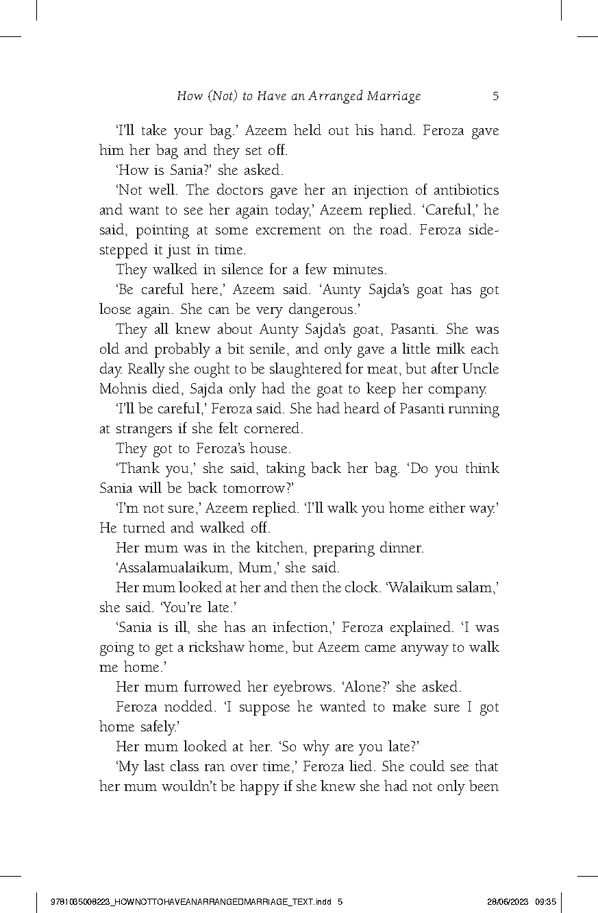 How (Not) to Have an Arranged Marriage