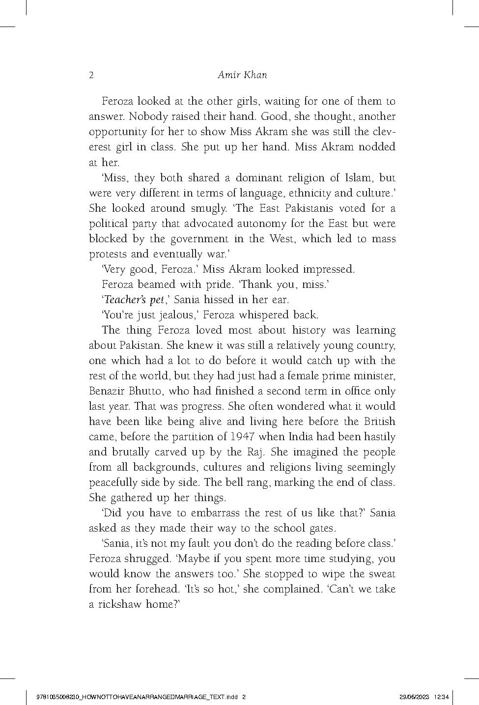 How (Not) to Have an Arranged Marriage