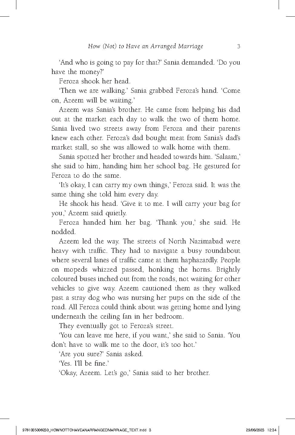 How (Not) to Have an Arranged Marriage