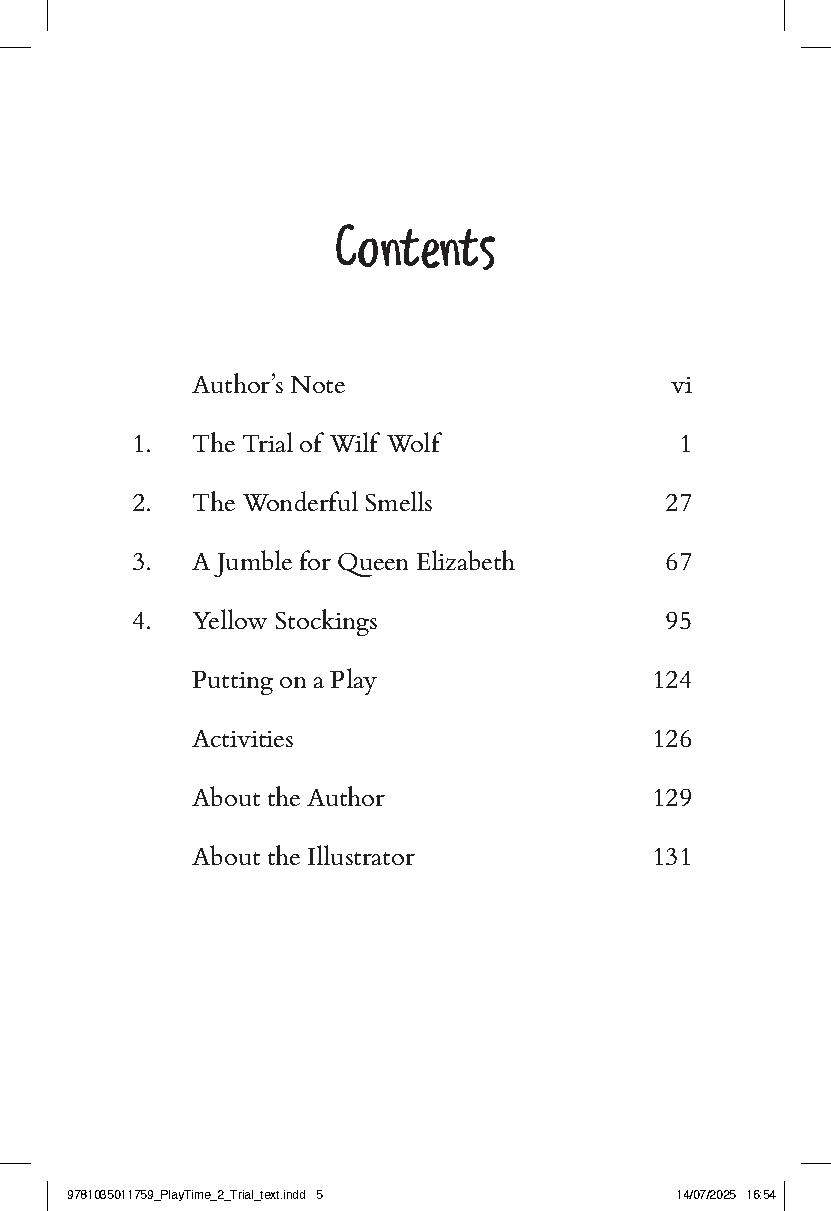 The Trial of Wilf Wolf and Other plays