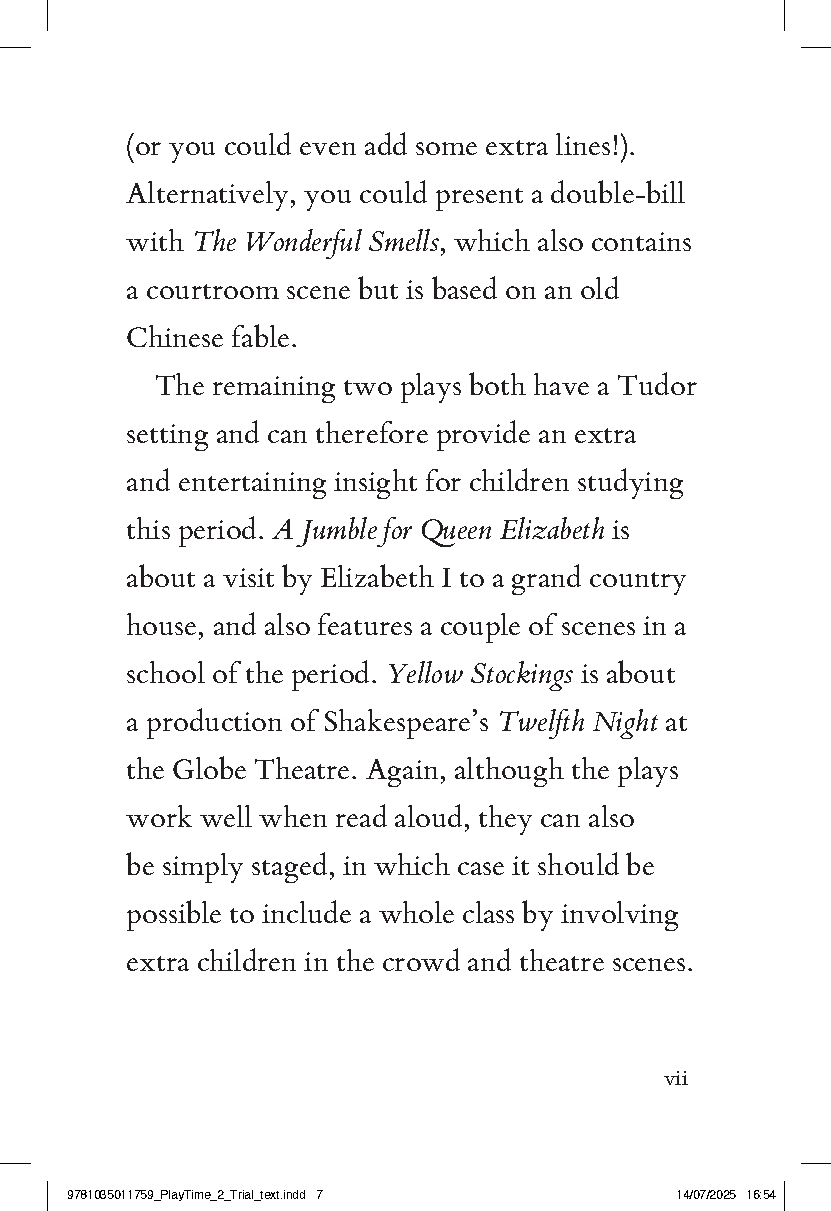 The Trial of Wilf Wolf and Other plays