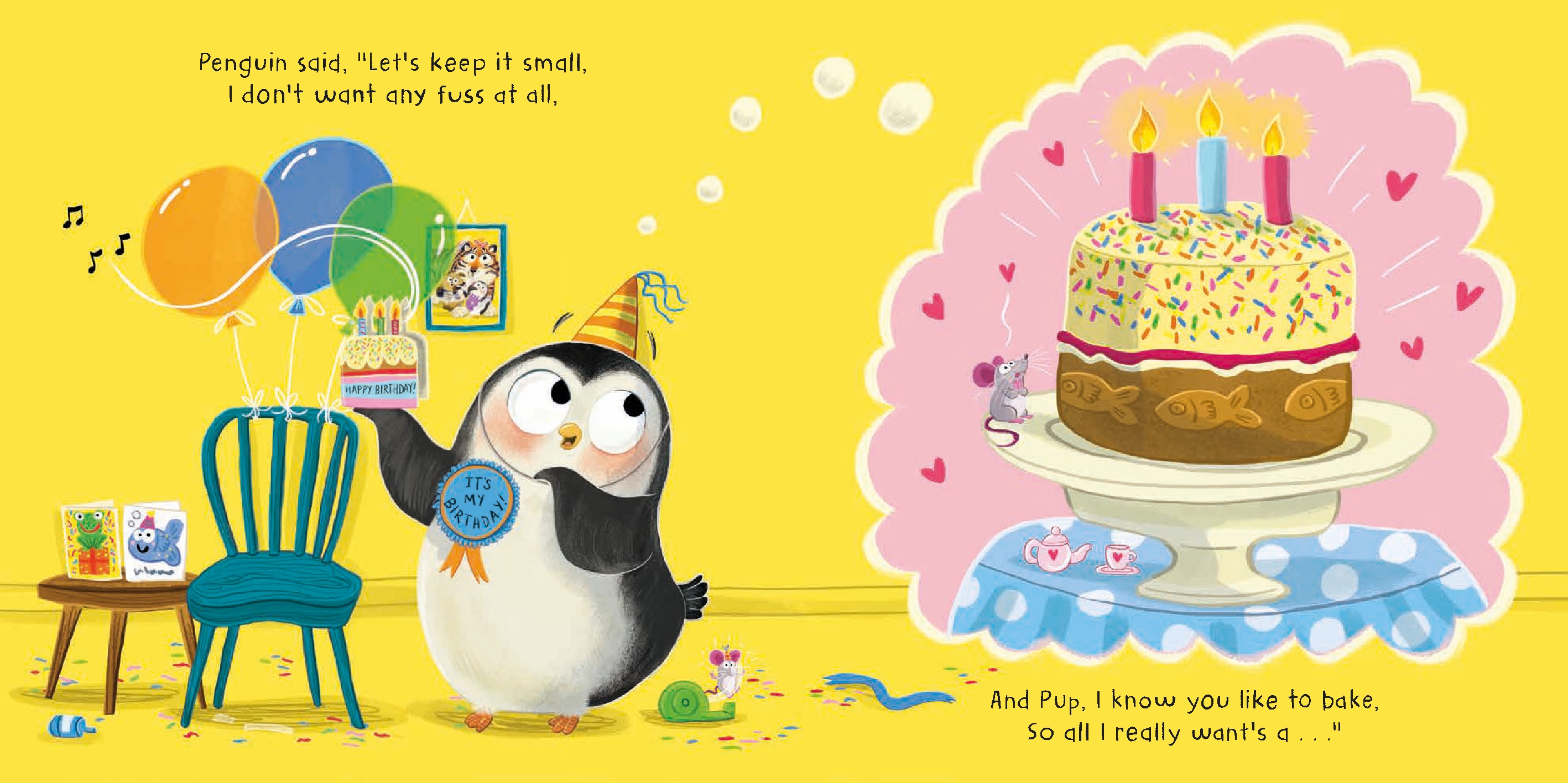 Penguin and Pup: The Perfect Party