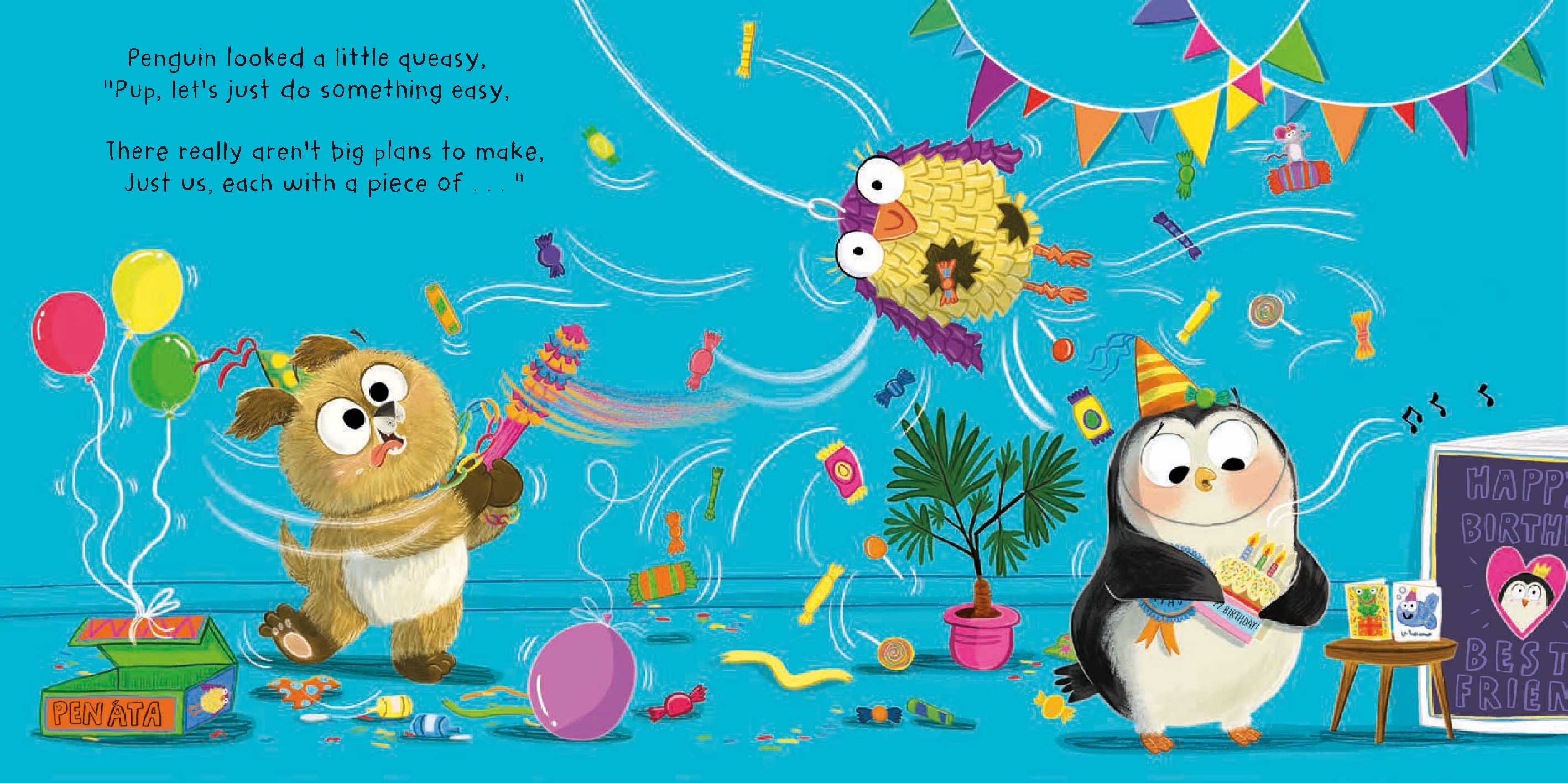 Penguin and Pup: The Perfect Party