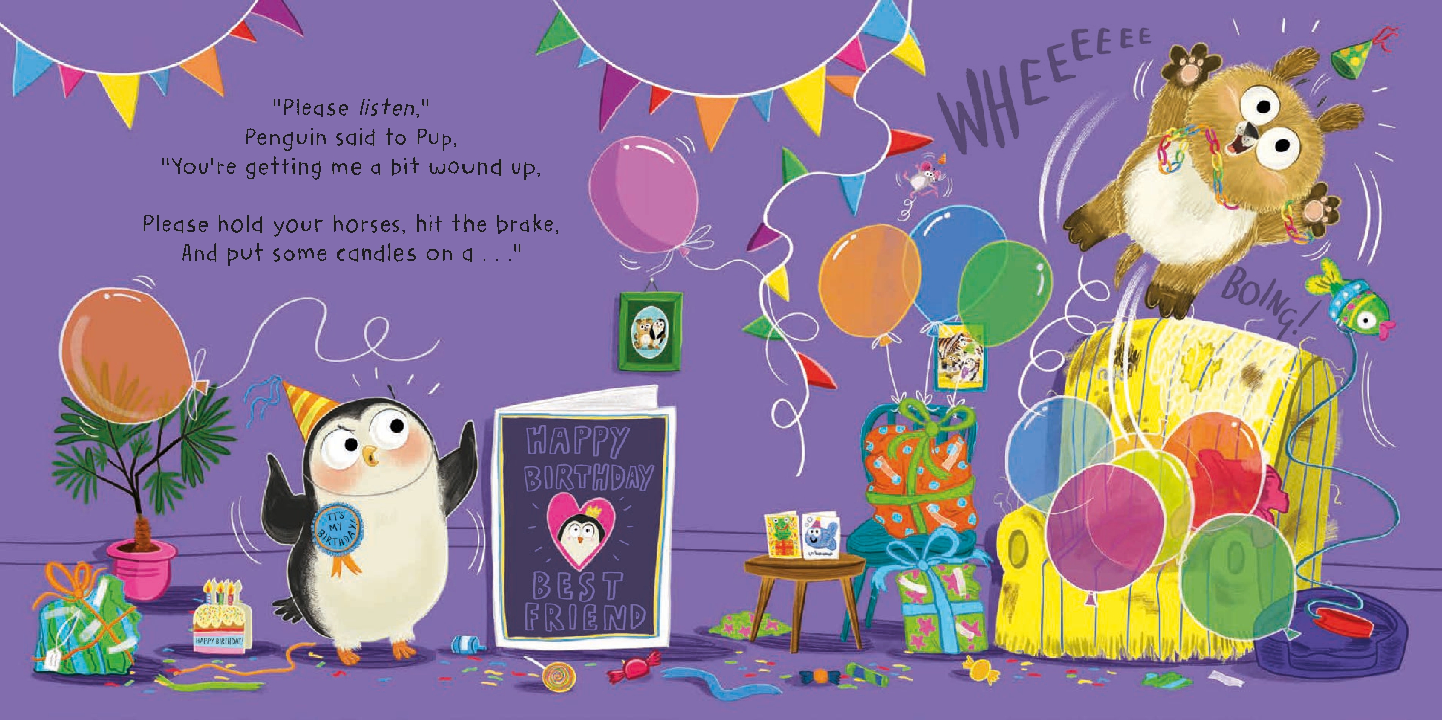 Penguin and Pup: The Perfect Party