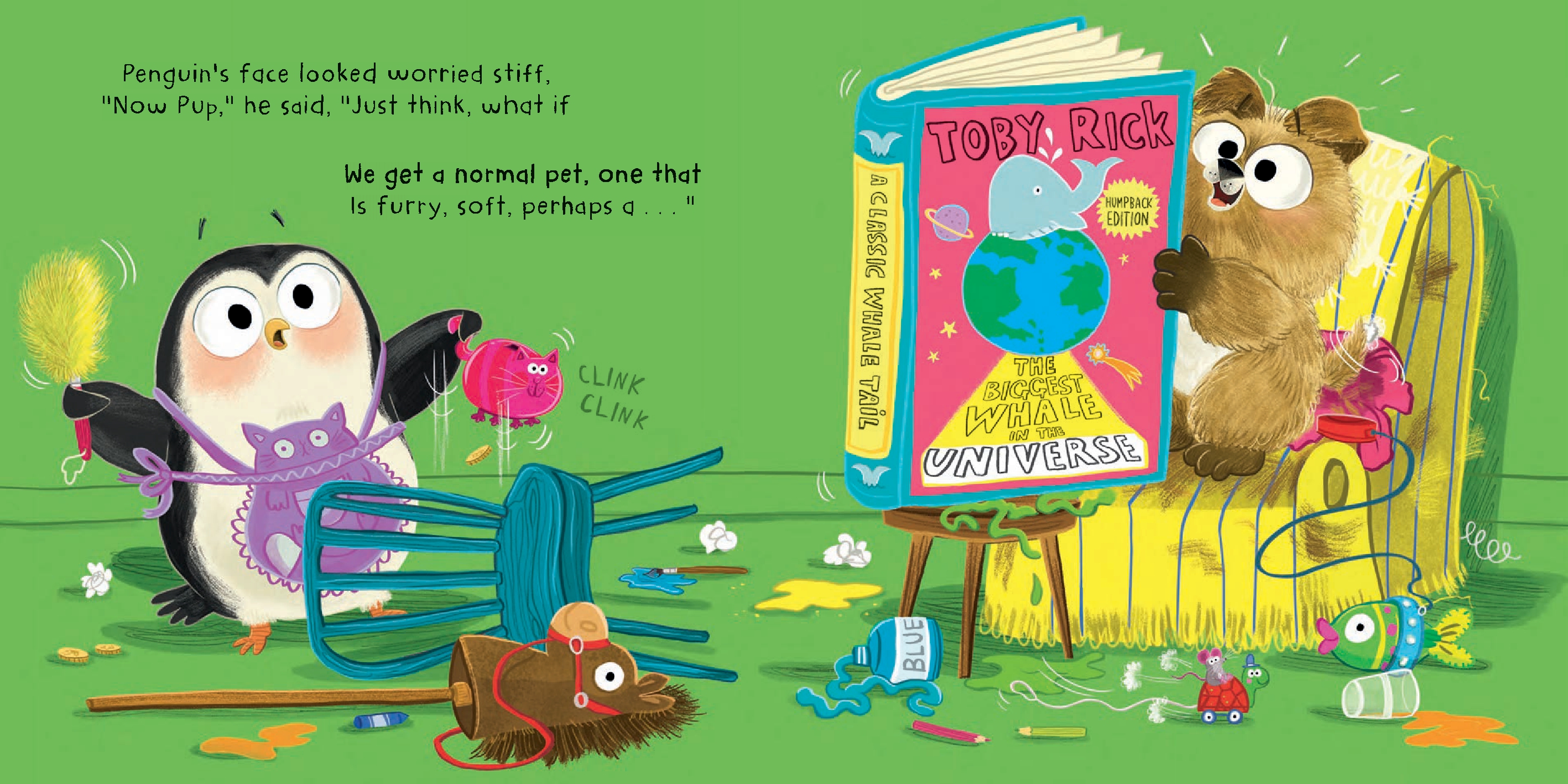 Penguin and Pup: The Perfect Pet