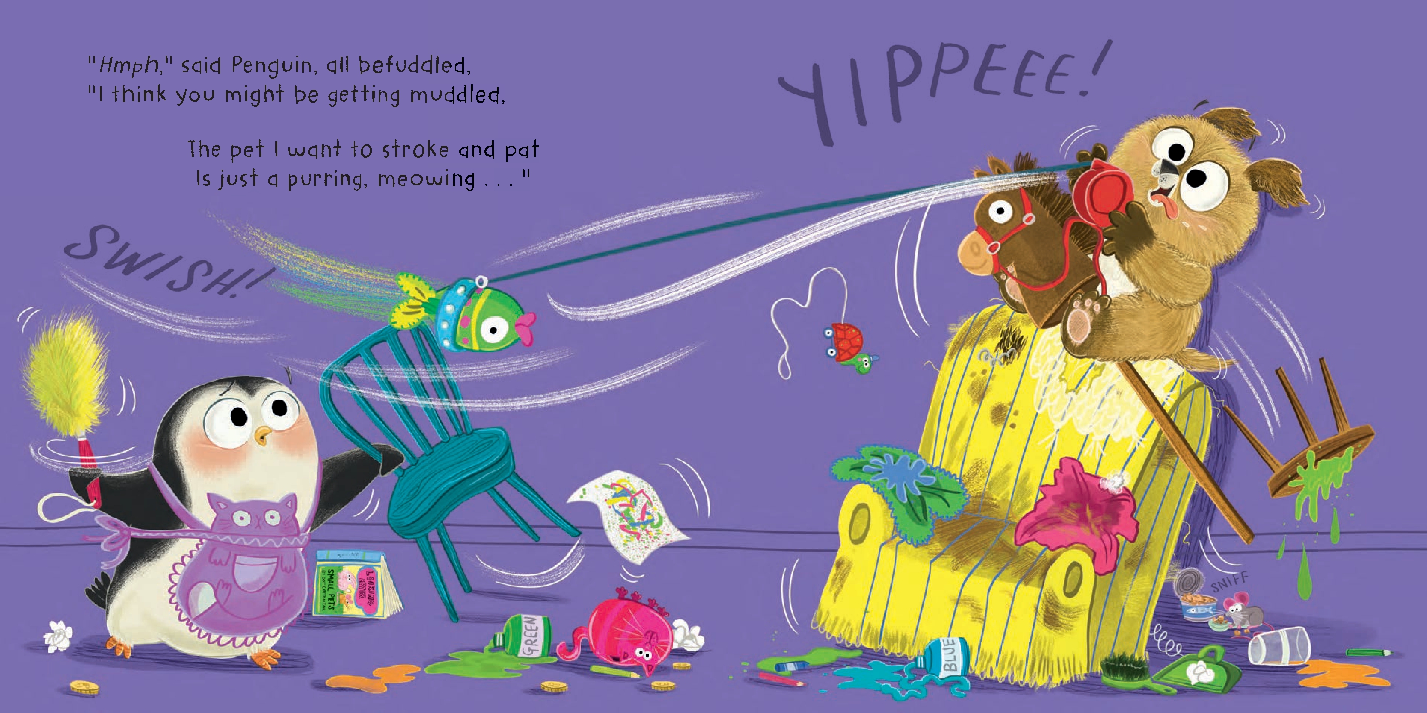 Penguin and Pup: The Perfect Pet