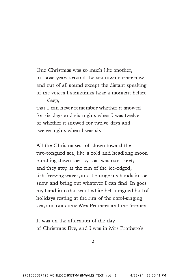 A Child's Christmas in Wales