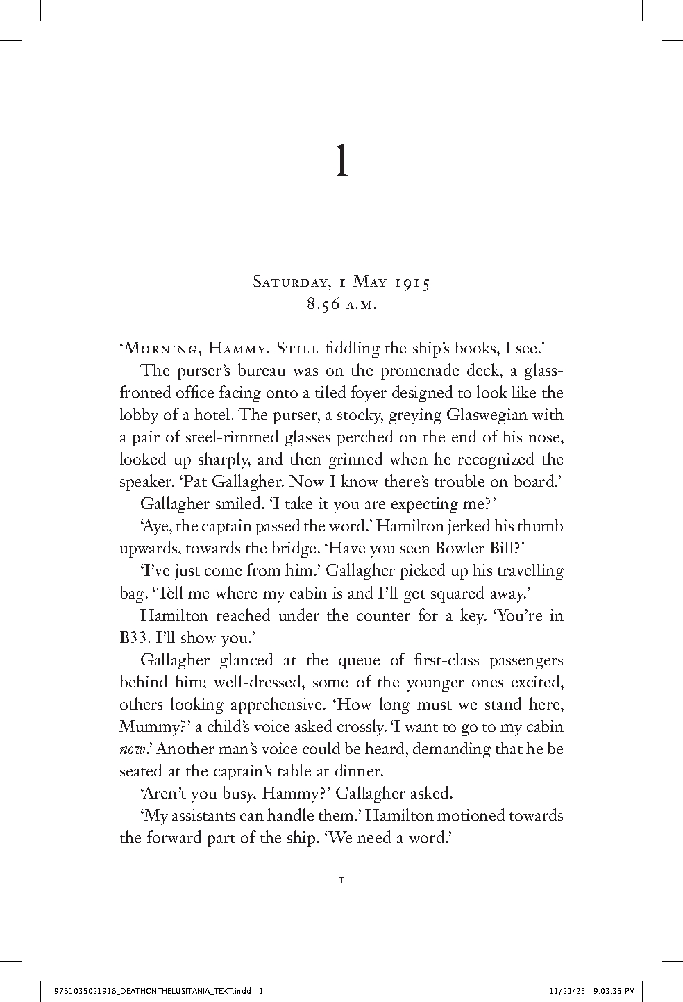 Death on the Lusitania