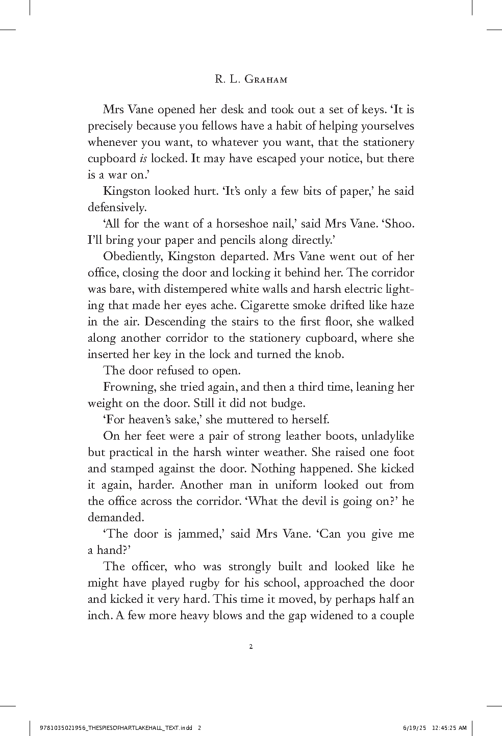 The Spies of Hartlake Hall