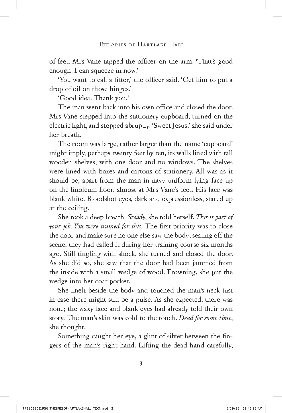 The Spies of Hartlake Hall