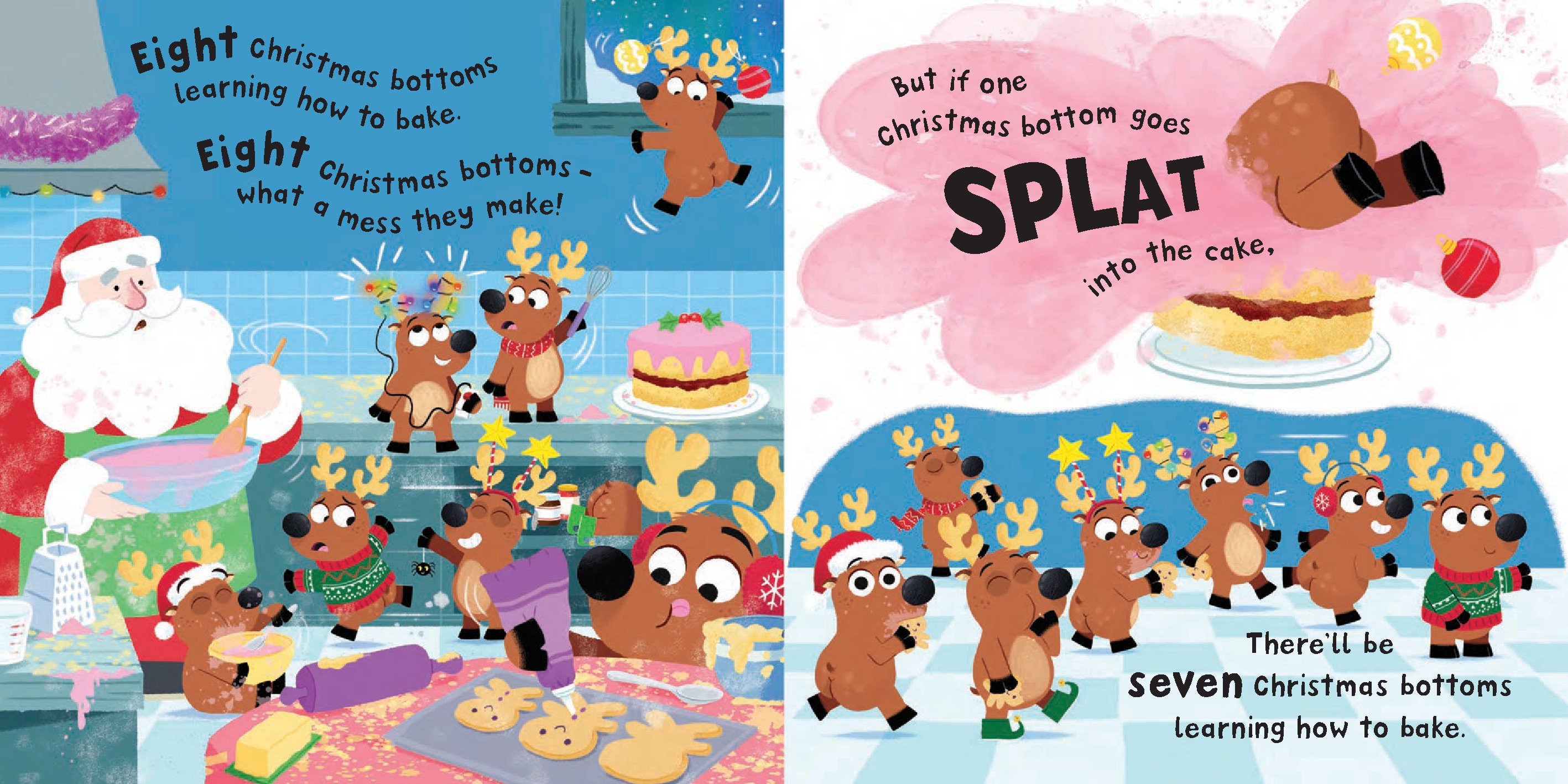 Ten Christmas Bottoms