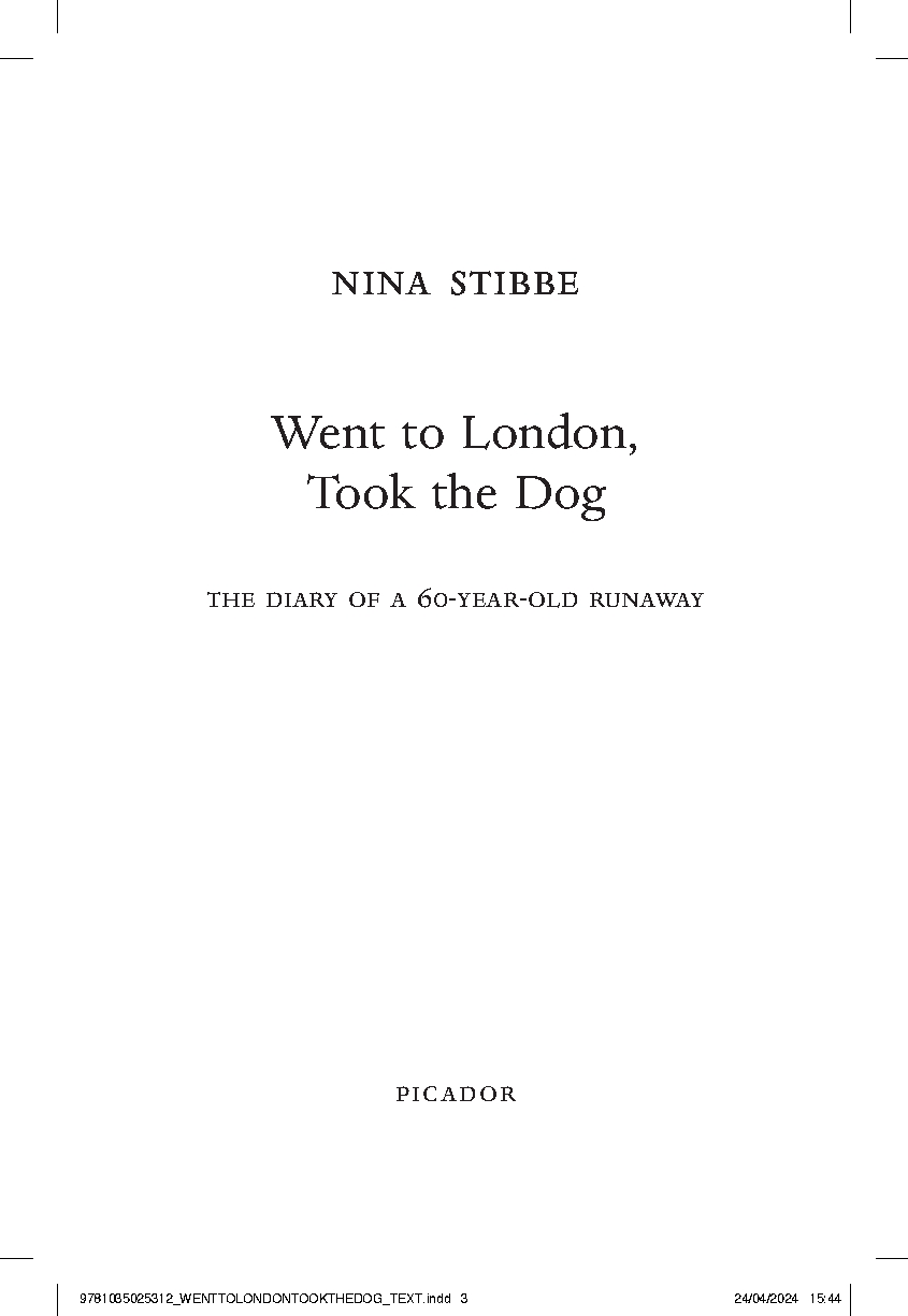 Went to London, Took the Dog