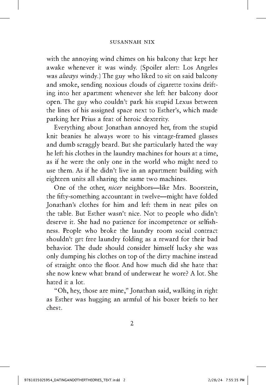Dating and Other Theories