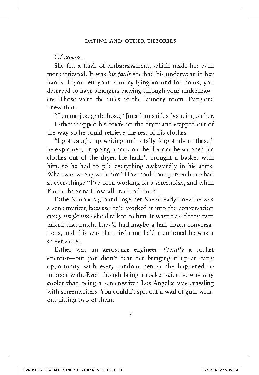 Dating and Other Theories