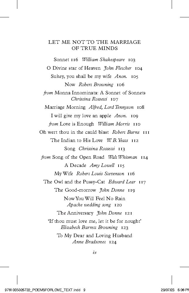 Poems for Love